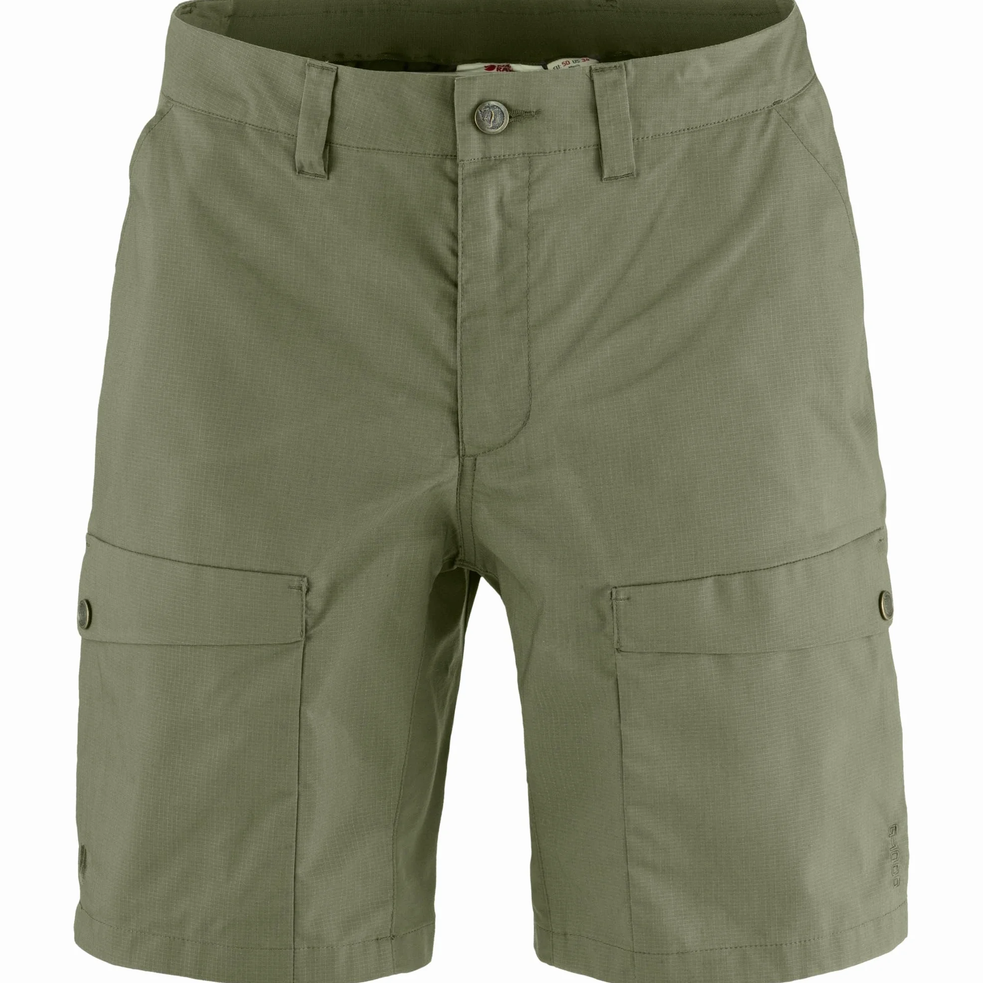 FJALLRAVEN 12200209-625 Abisko Hybrid Trail Szorty M Męskie Laurel Green Rozmiar 46