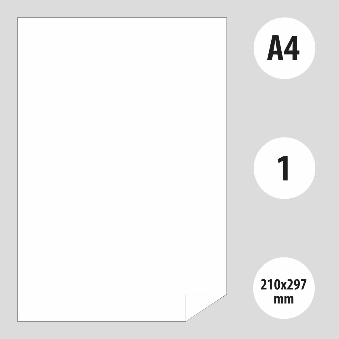 OFFICE PRODUCTS etykiety samoprzylepne / 210 x 297 mm / 100 arkuszy A4 / białe/ekonomiczne etykiety samoprzylepne/naklejki adresowe do nadruku, etykiety adresowe samoprzylepne