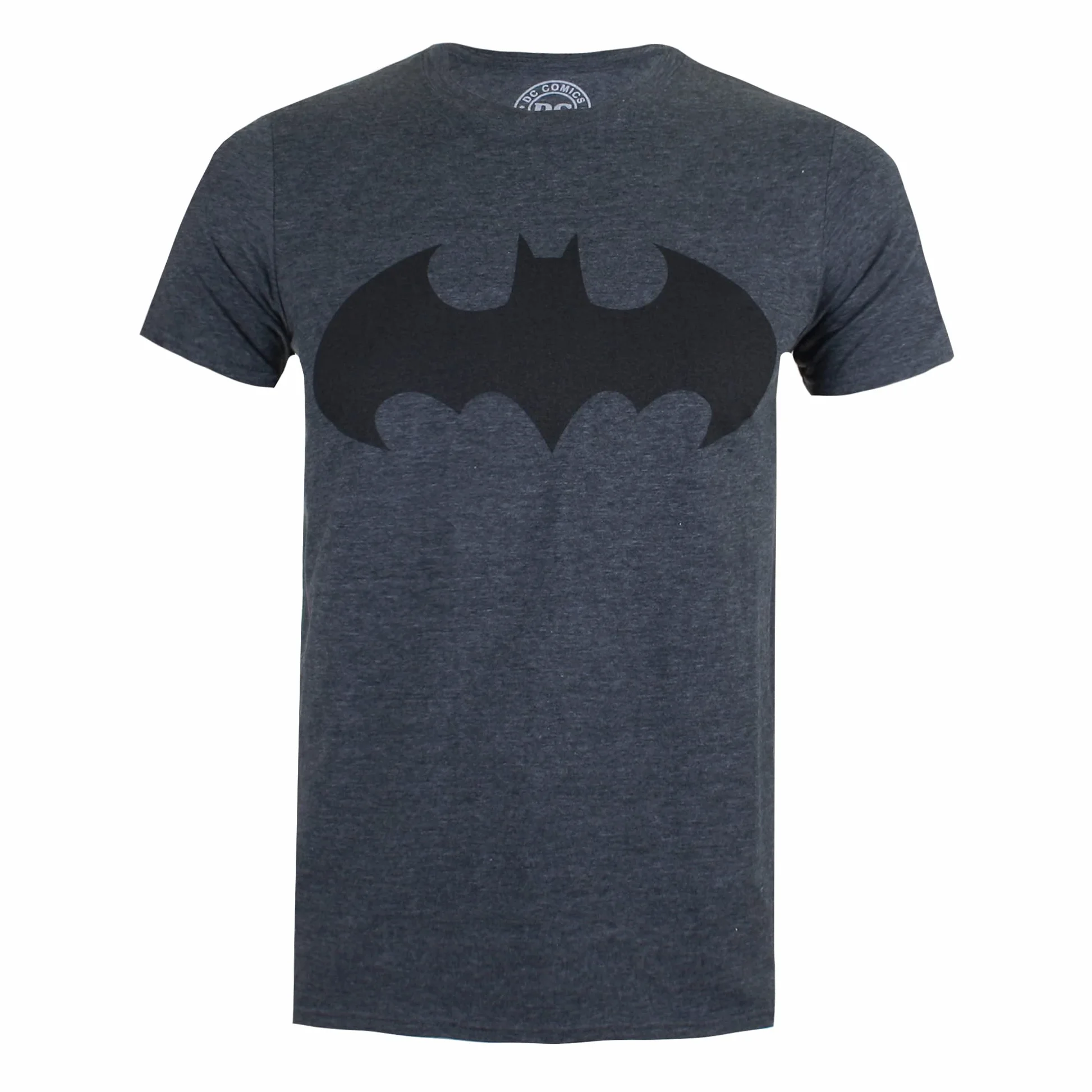 DC Comics Koszulka męska Mono Batman, Ciemnoszary wrzosowy, XXL
