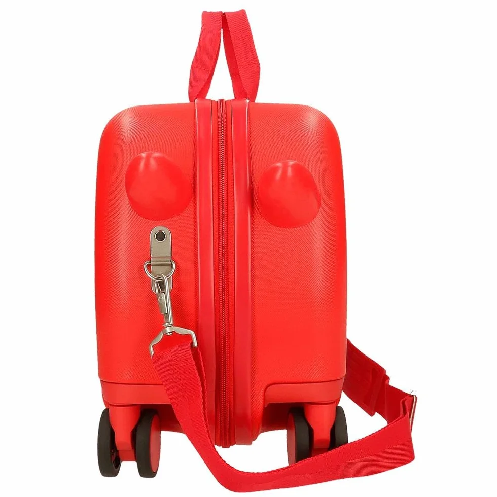 Joumma Disney Cars Trip walizka dziecięca czerwona 45 x 31 x 20 cm twardy ABS 24,6 l 1,8 kg 2 koła bagaż podręczny, Czerwone, walizka dziecięca