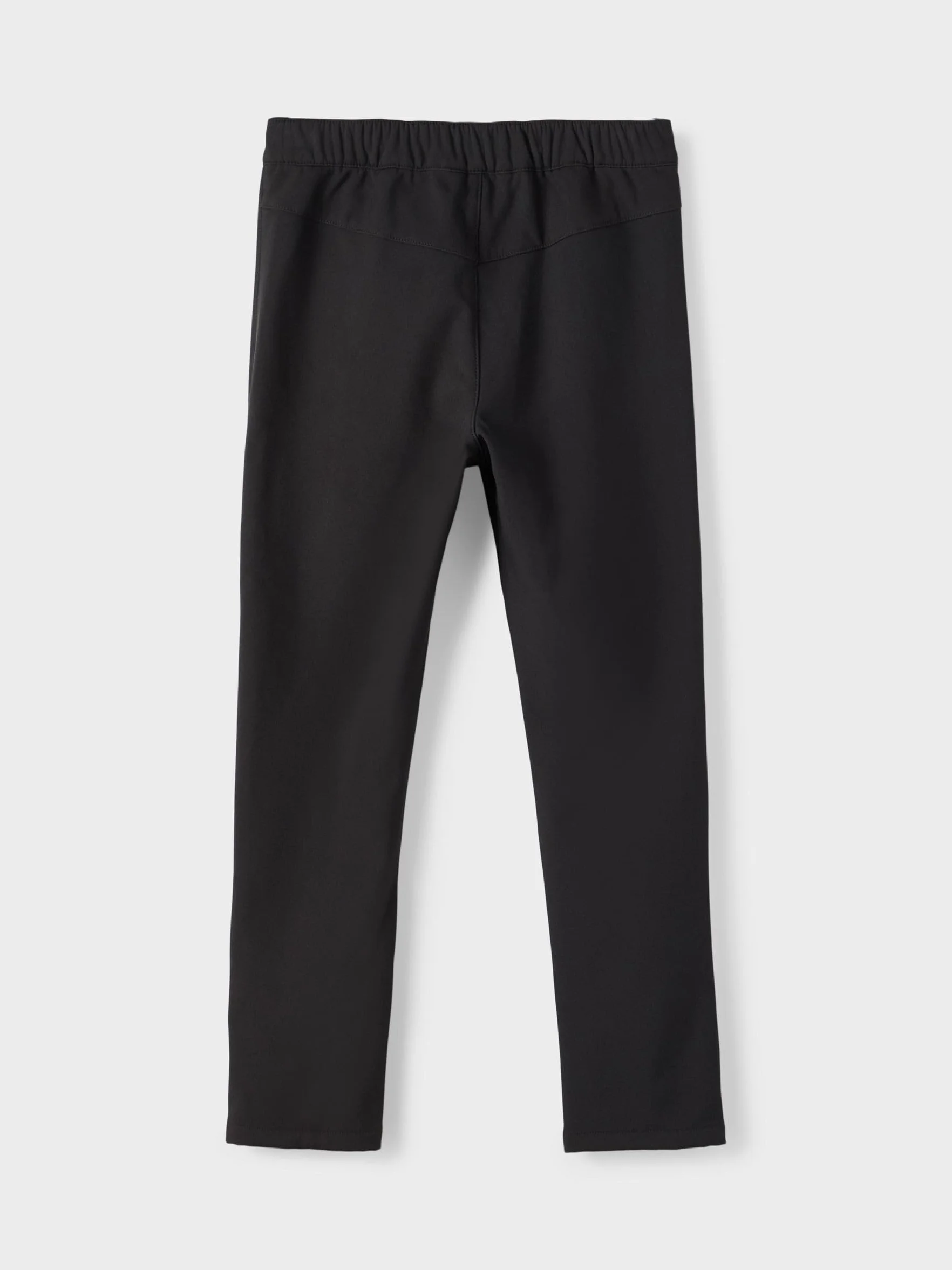 NAME IT Spodnie przeciwdeszczowe dla dziewcząt NKFALFA Softshell Pant Slim FO NOOS, czarne, 146, czarny, 146 cm
