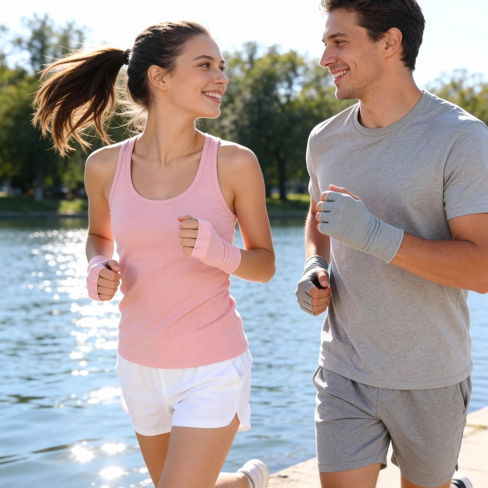 8 par rękawic bez palców dla kobiet, rękawiczki bez palców, ochrona przed promieniowaniem UV, na lato, jazdę i sporty na świeżym powietrzu, unisex