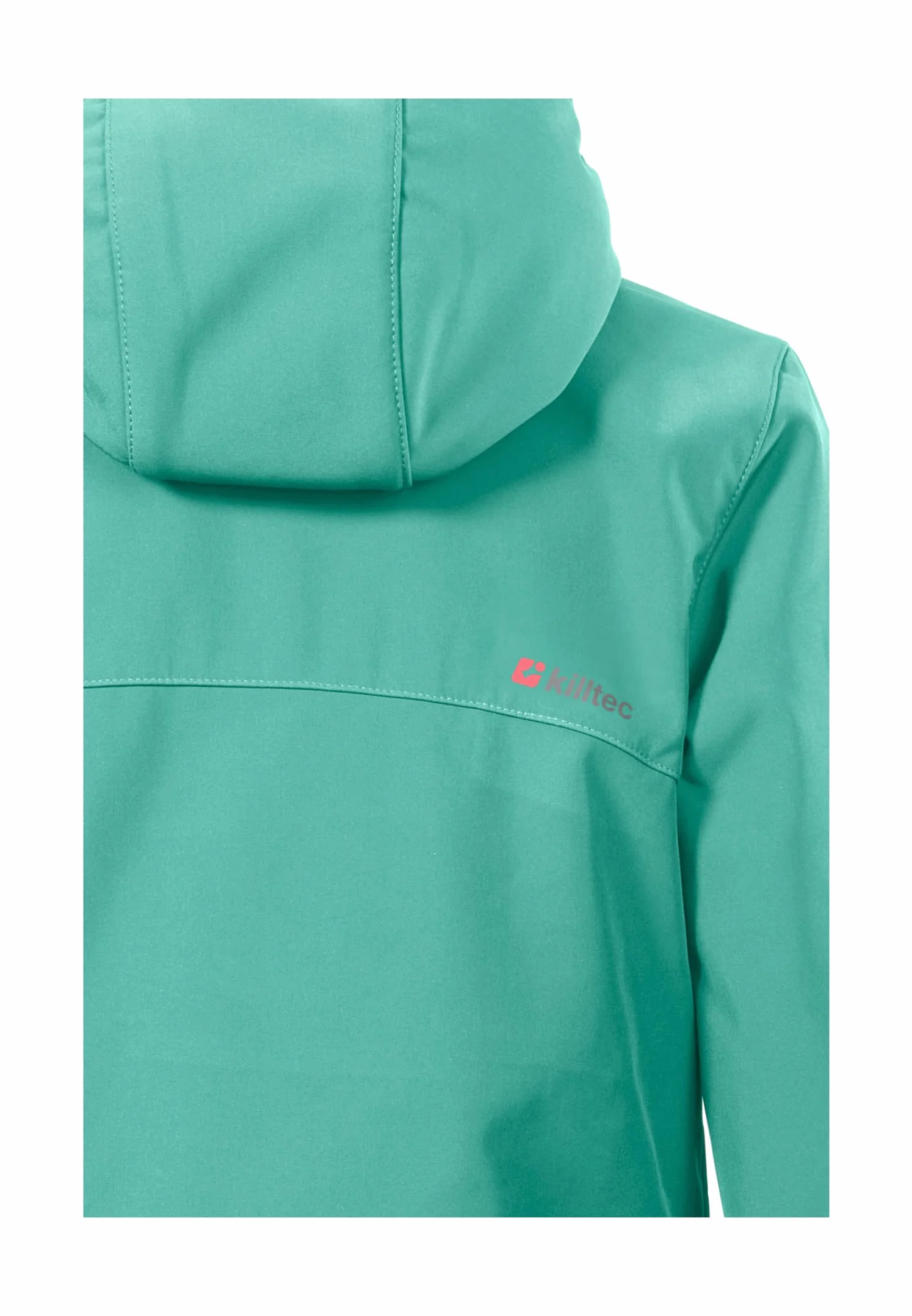 Killtec Kurtka softshell Kurtka softshell z kapturem wodoodporna 00238-dunkelanthra 176 Dziewczynki Girls Softshelljacke