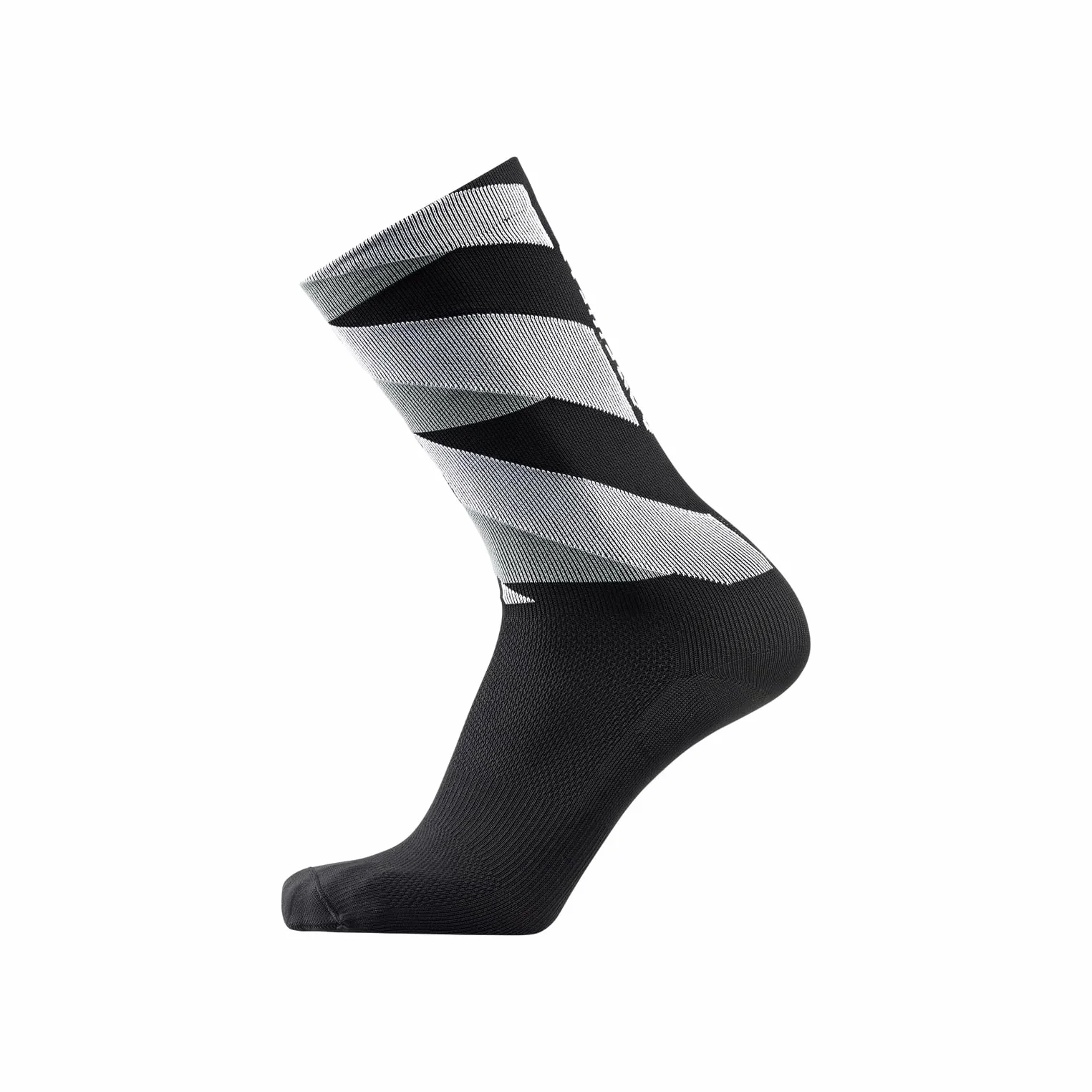 GORE WEAR Essential Signal Socks, Skarpety Uniseks, Black/White, 47-49