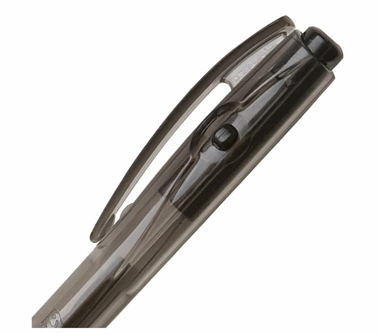 Bic Bu3 Grip 1.0 czarny chowany długopis kulkowy 4-pak artykułów piśmienniczych