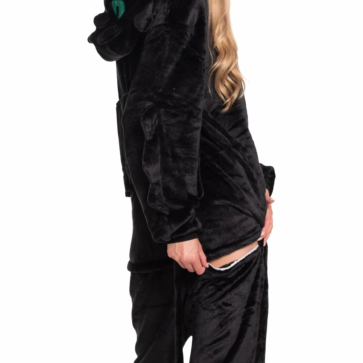 Piżama Damska Dziecięca, Kombinezon Onesie, Kostium Cosplay - Wykonana z miękkiego, ciepłego materiału - Rozmiary dla Dorosłych
