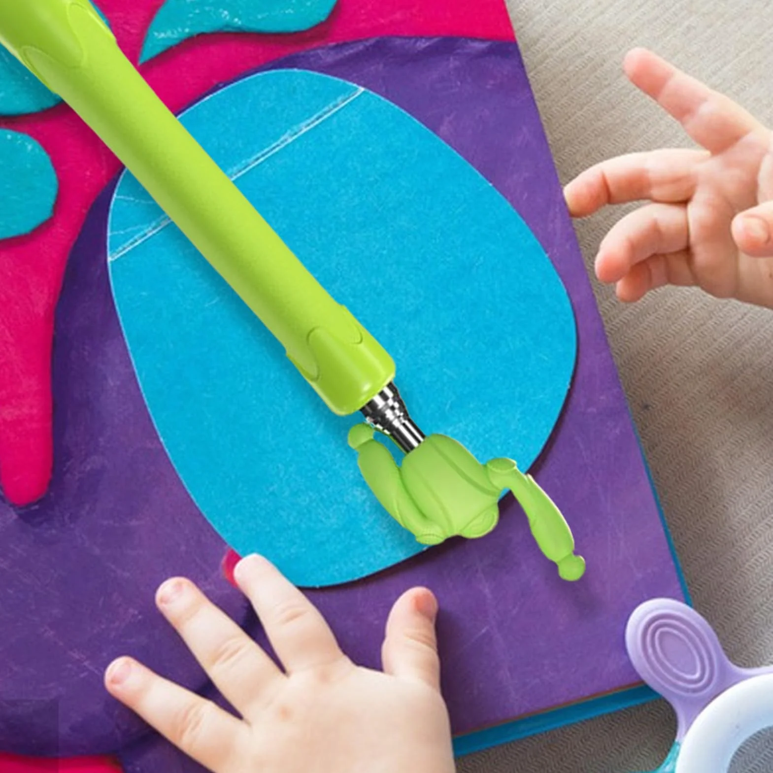 Generisch Pointer Finger | wysuwany wskaźnik ręczny do szkoły, na tablicę suchościeralną, do prezentacji, pomoc w czytaniu, tablica suchościeralna, akcesoria do przedszkola, klasy, nauczyciela