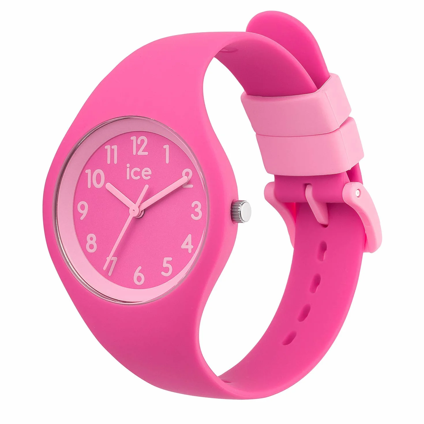 Ice-Watch - ICE ola kids Fairy tale - Różowy zegarek dziewczęcy z silikonowym paskiem - 014430 (Small)