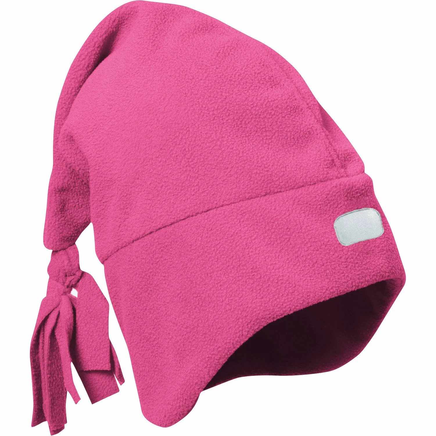 Playshoes Unisex dziecięca czapka polarowa czapka zimowa, czapka z koronką różowa, 55