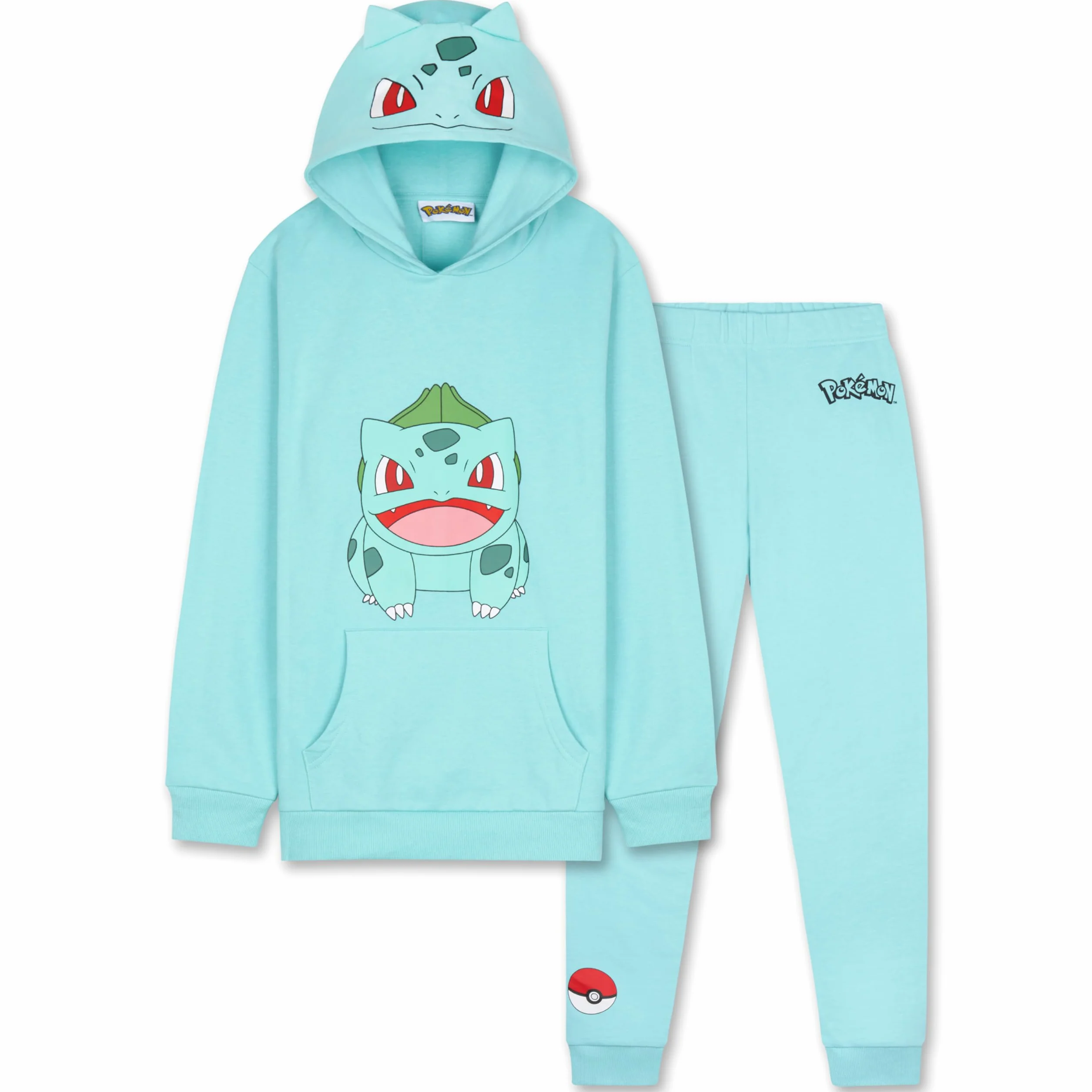 Pokemon Zestaw dresowy dla chłopców, nastolatków, 2 szt. bluza z kapturem joggery, bluza z kapturem anime, odzież dziecięca, odzież dla nastolatków, prezenty dla chłopców