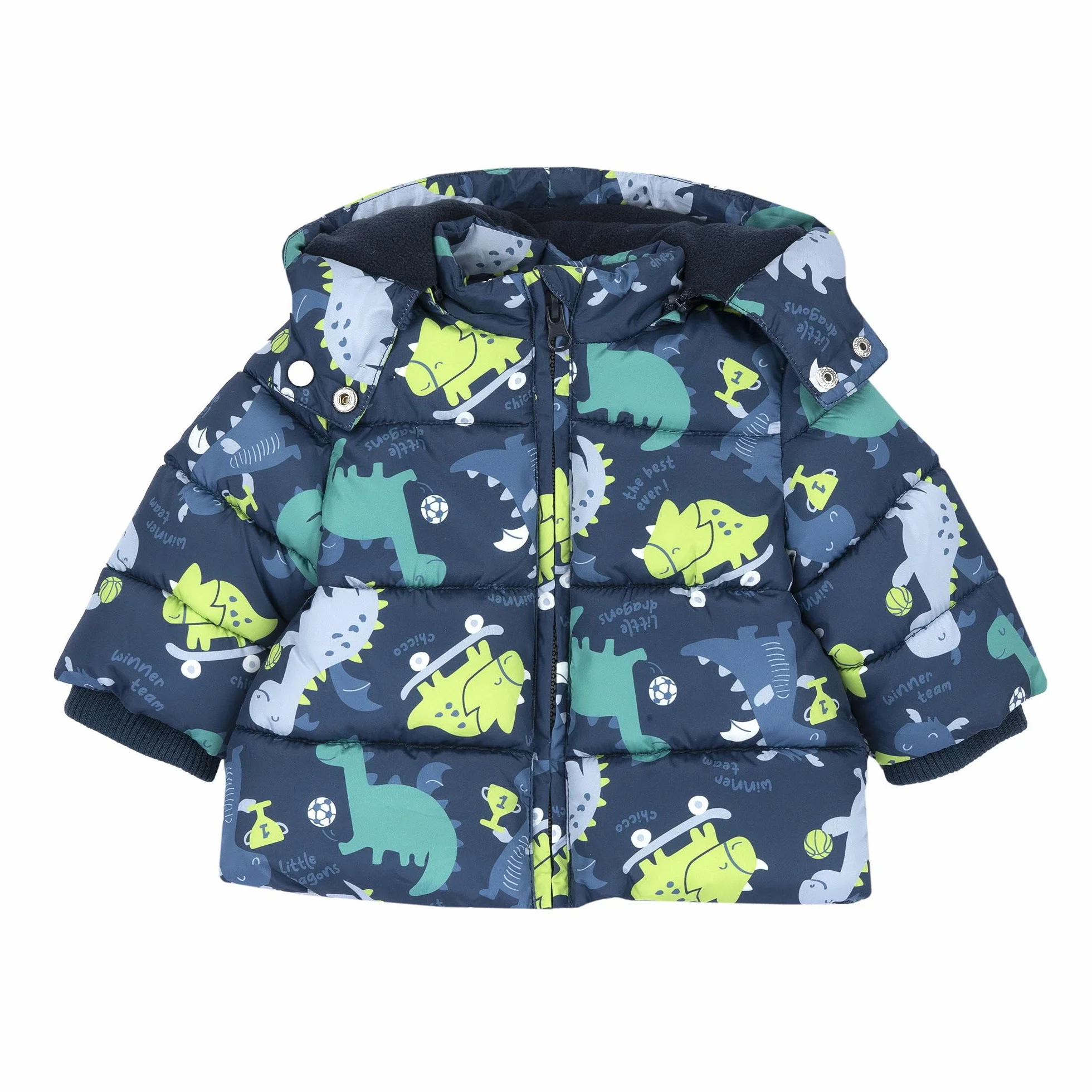 Chicco Płaszcz unisex, ciemnoniebieski, 2 anni
