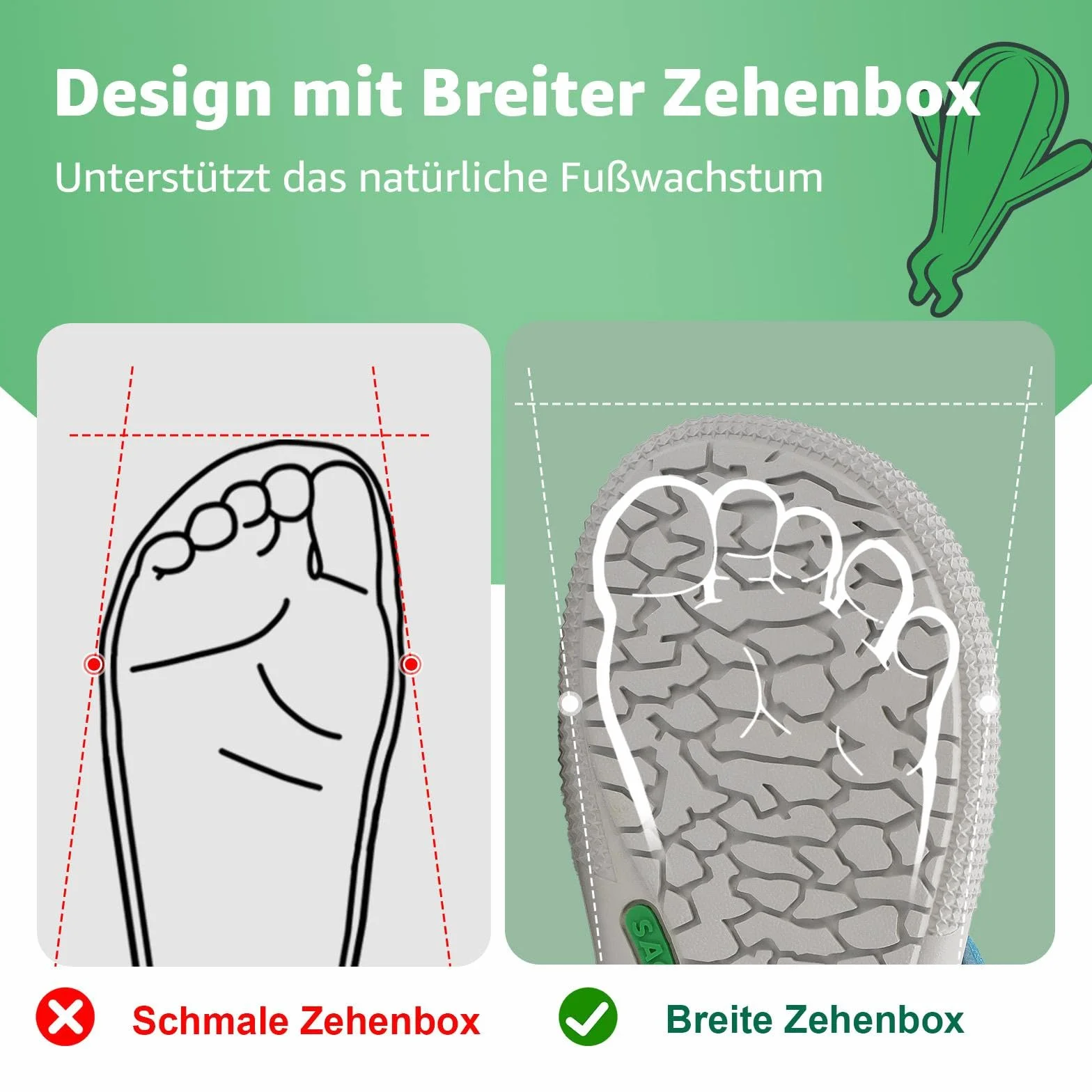 SAGUARO Buty do chodzenia boso dziecięce buty typu sneakers Outdoor szerokie buty halowe buty dziecięce rozm. 25-36