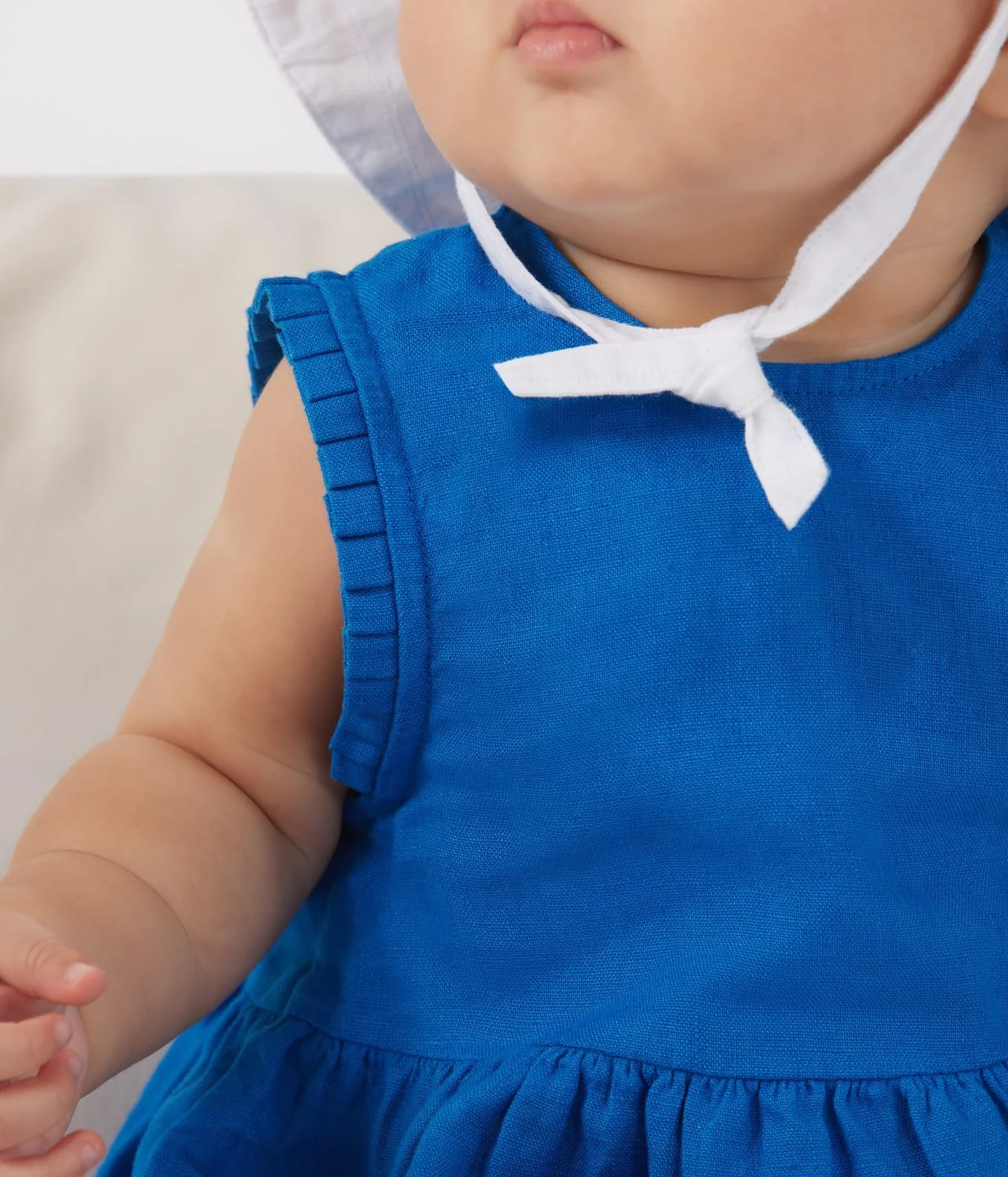 Petit Bateau Sukienka bez rękawów Niemowlęta - dziewczynki A0cln (1 w zestawie)