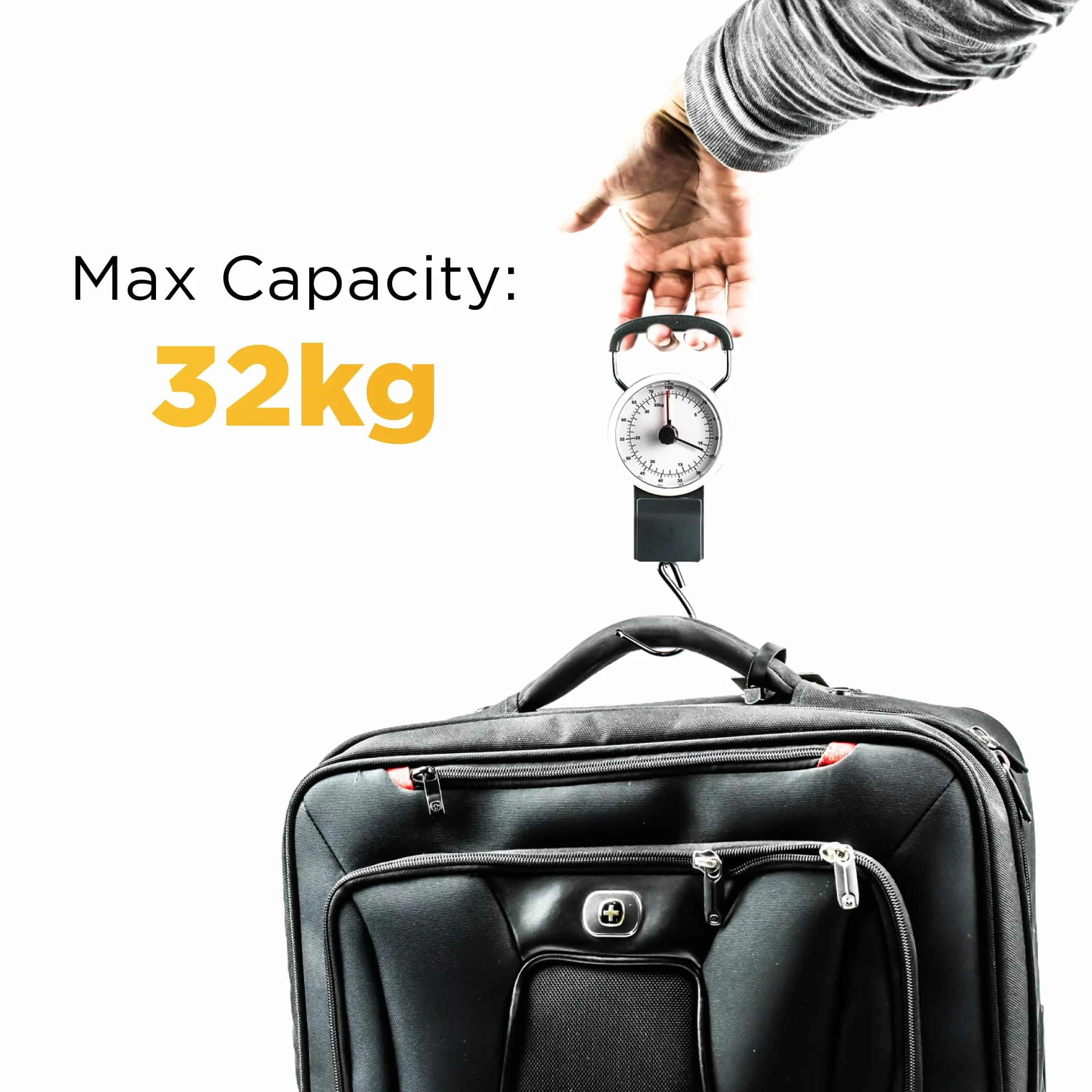 Status Smlscale1Pk4 Waga Bagażowa, Czarny, 32kg