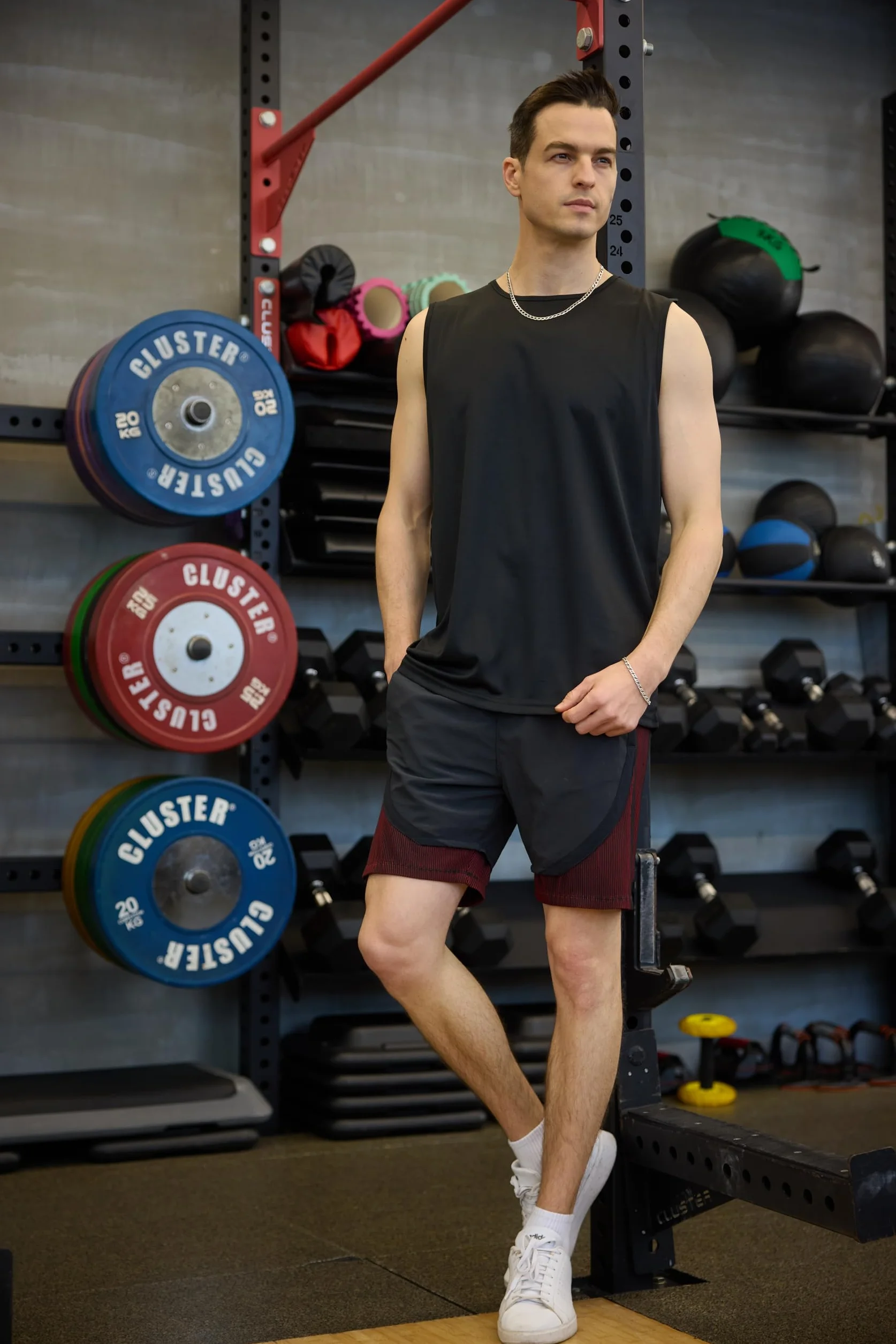 COOFANDY GMY Tank Top koszulka męska, 2/3 sztuki, bez rękawów, szybkoschnąca, do kulturystyki, koszulka funkcyjna, koszulka do biegania, koszulka sportowa