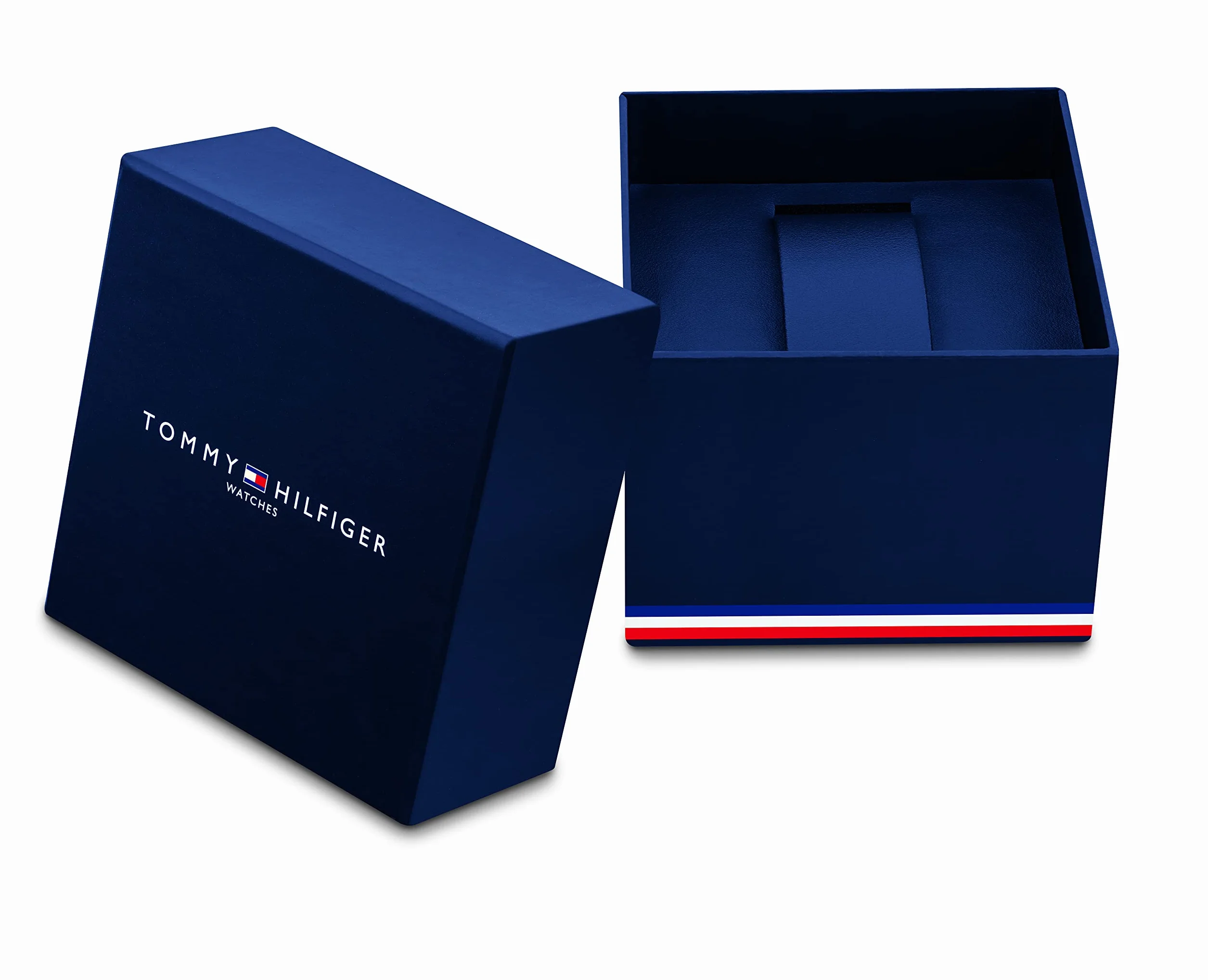 Tommy Hilfiger Analogowy zegarek kwarcowy dla kobiet, z bransoletą z siatki ze stali nierdzewnej, dostępny w kolorze srebrnym, złotym, różowozłotym lub granatowym