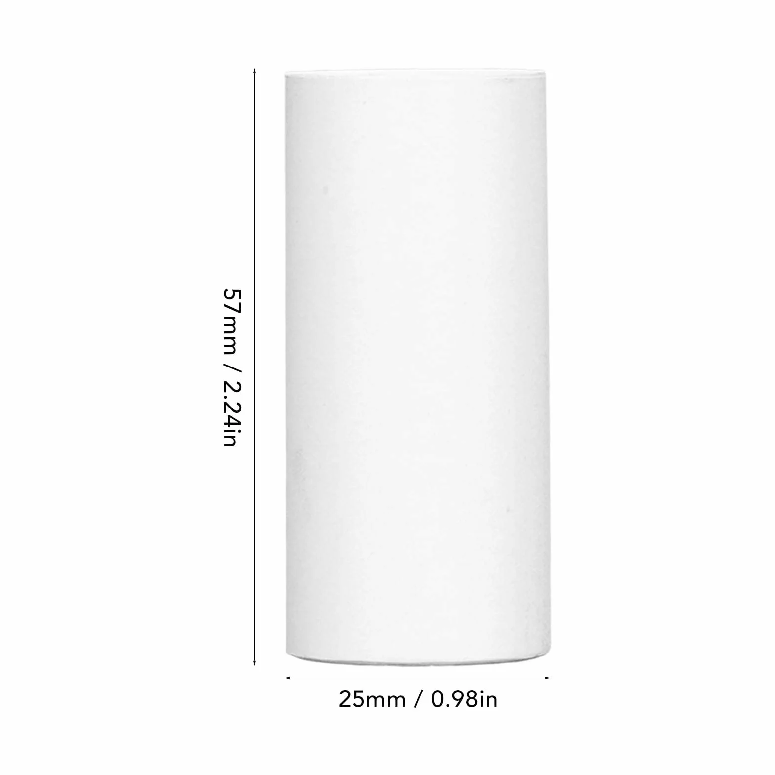 10 szt. Papier do Mini Drukarki, Papier Kidizoom Printcam, Mini Drukarka do Papieru do 'a 57 X 25 Mm Rolki Papieru do Druku Rolki Papieru Termicznego do Kieszonkowej Drukarki