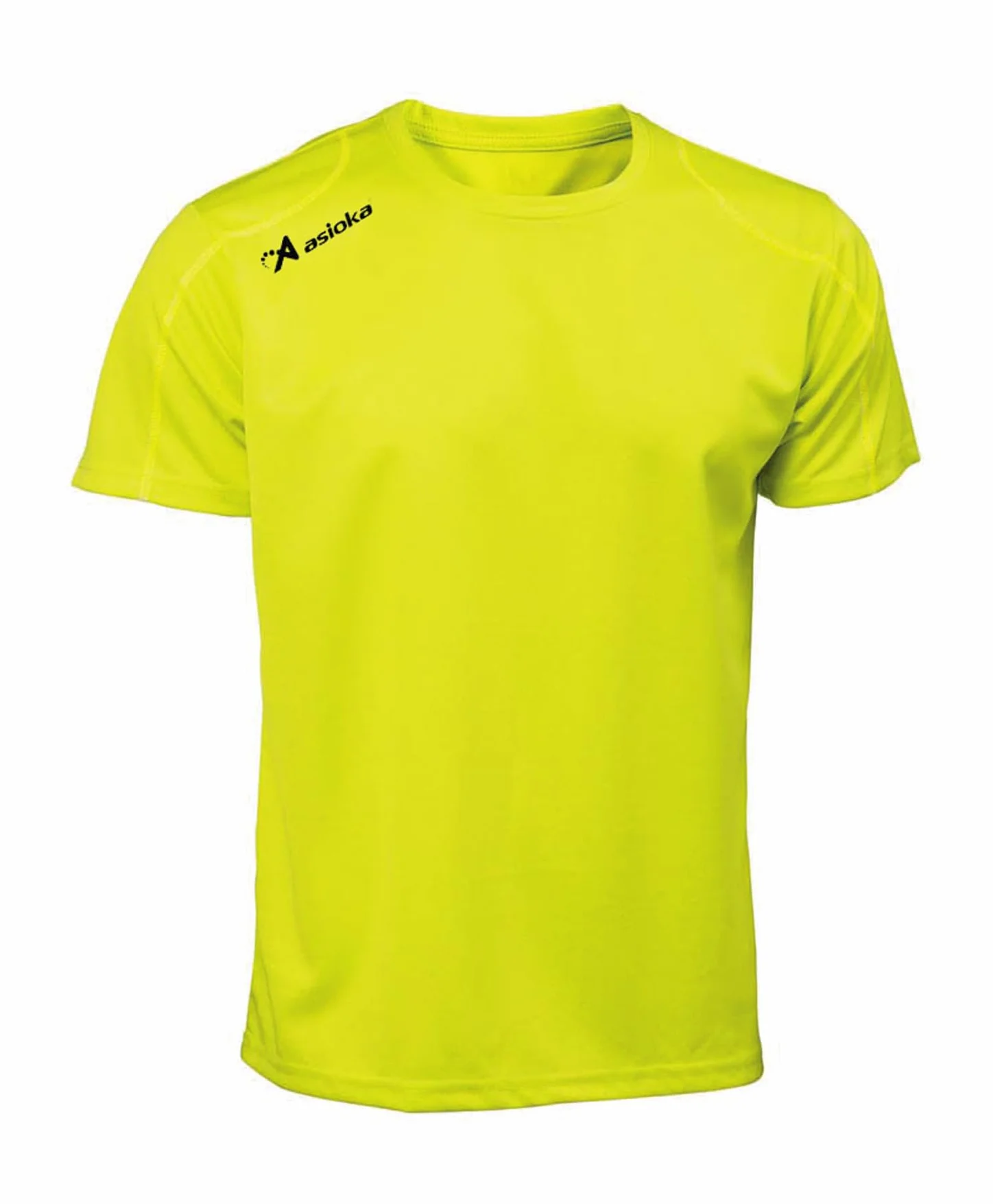Asioka Uniseks 75/09 T-Shirt, Żółty, L