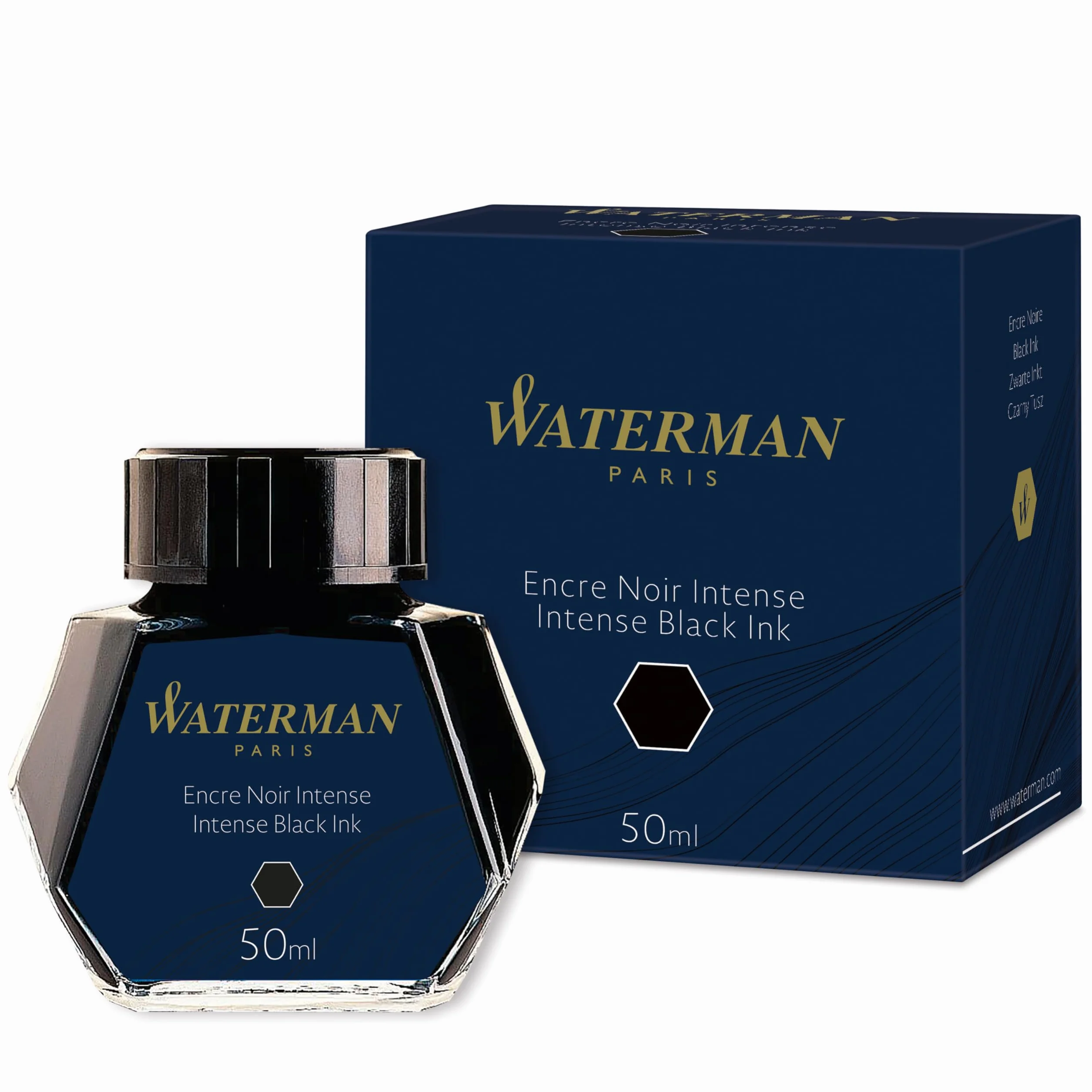 Waterman S0110710 Atrament, Czarny, 50 ml