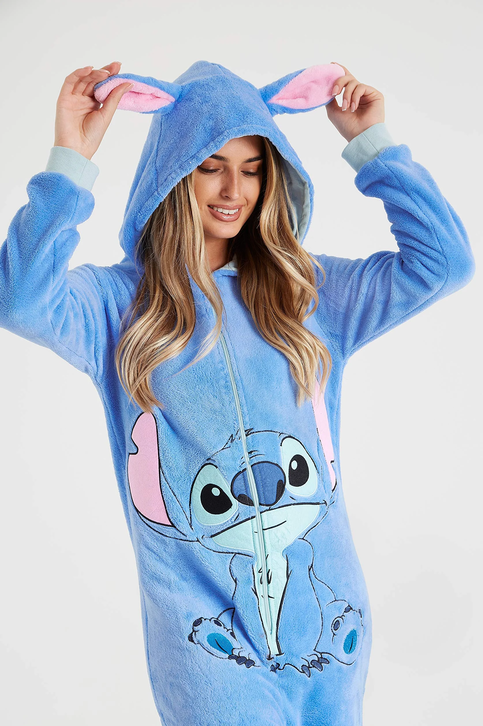 Disney Piżama damska jednoczęściowa - piżama z polaru IH Oh Angel Minnie Maleficent S-2XL - pomysł na prezent