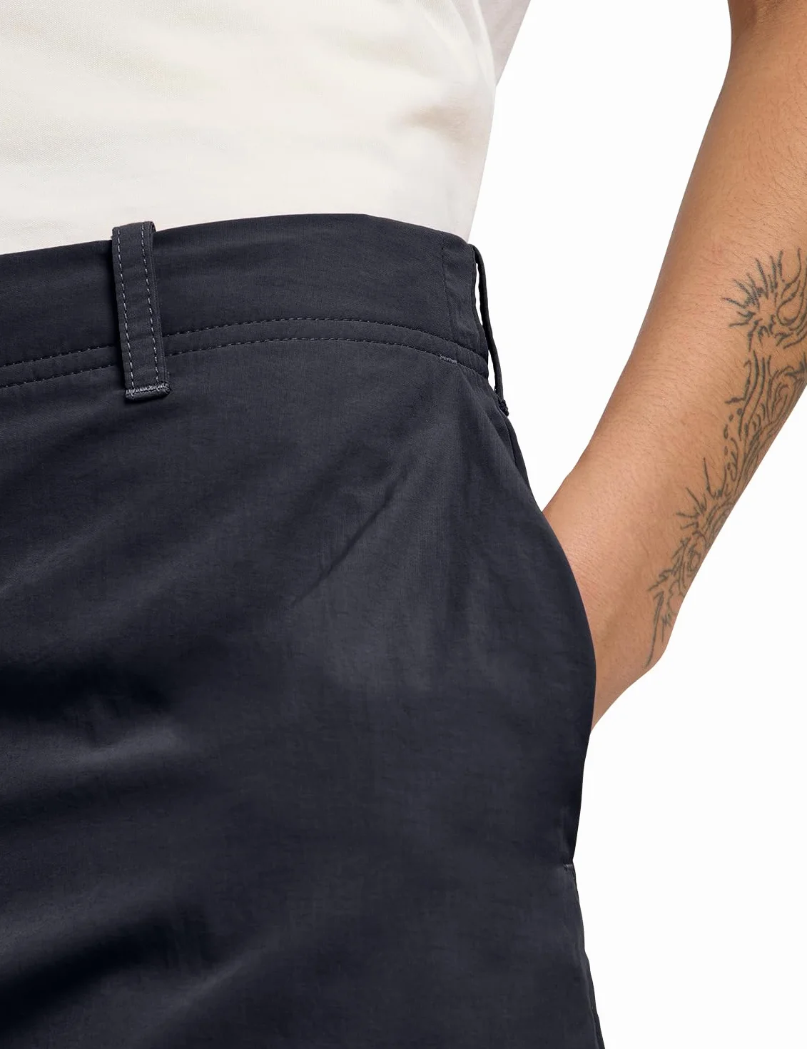 Jack Wolfskin Tihama Skort W Spódnica damska, Ciemnogranatowy, 36