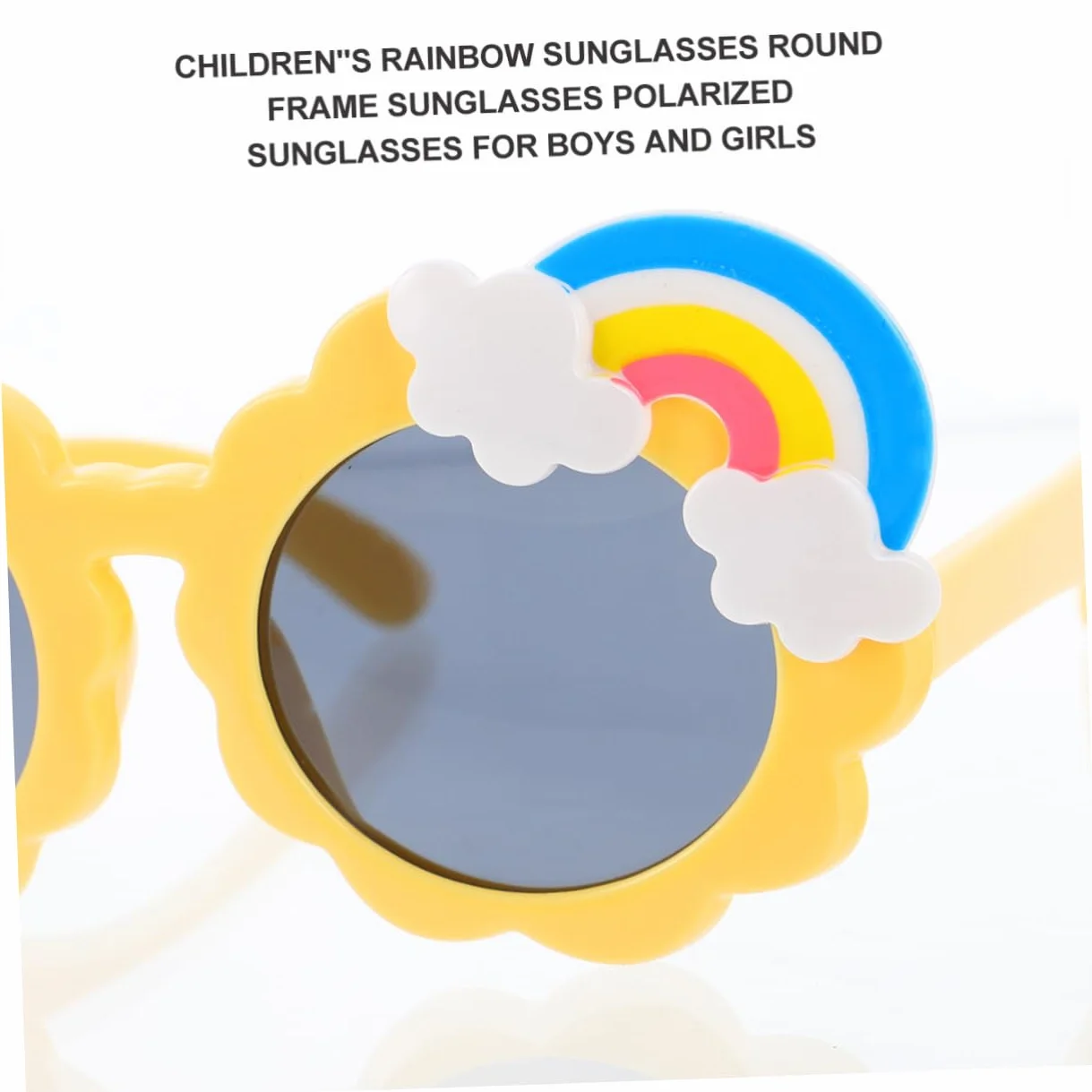 LIFKOME 1 Szt Tęczowe Okulary Przeciwsłoneczne Akcesoria Do Okularów Dziecięce Okulary Przeciwsłoneczne Okulary Dziecięce Plastikowe Okulary Przeciwsłoneczne Okulary Przeciwsłoneczne