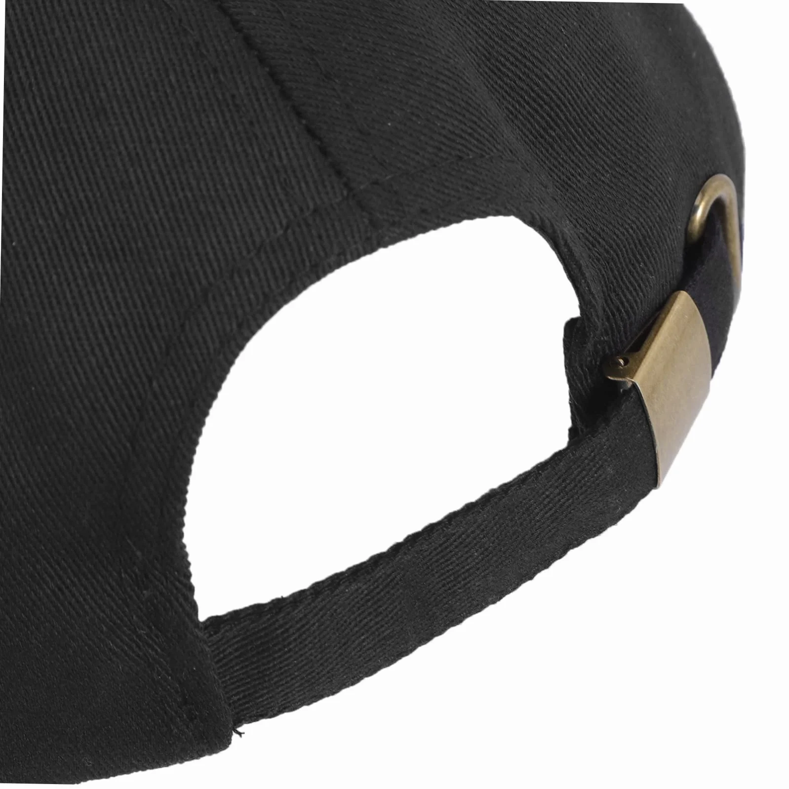 OUNONA Czarny Kapelusz Baseballowy Daddy Męski Kapelusz Przeciwsłoneczny Peaked Cap Do Użytku Zewnątrz Akcesorium Każdą Okazję