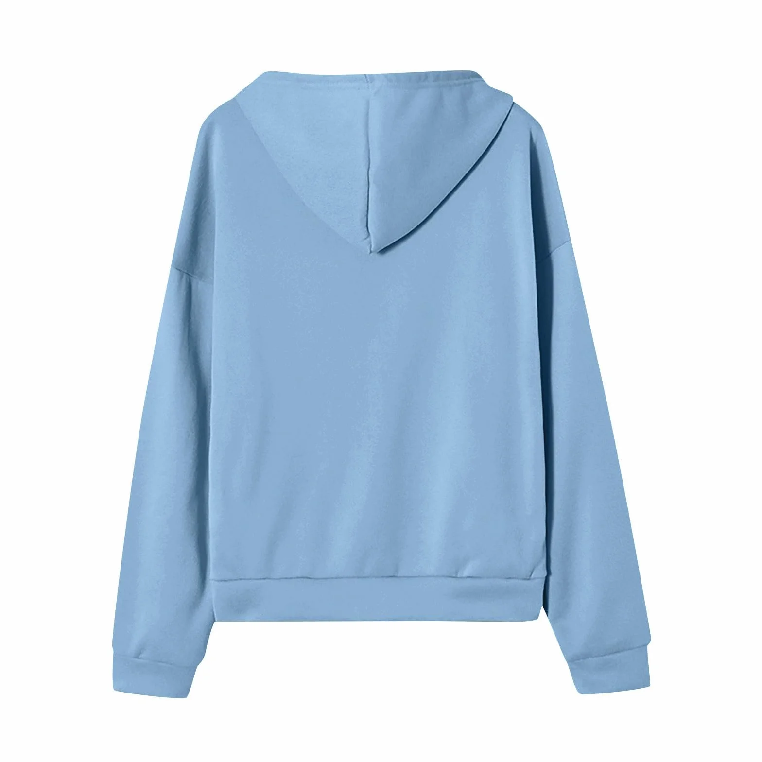 Generisch Damska bluza z kapturem, z zamkiem błyskawicznym, bawełniana, na jesień, zimę, długa, bluza z kapturem, z zamkiem błyskawicznym, płaszcz oversize, sweter damski z kapturem