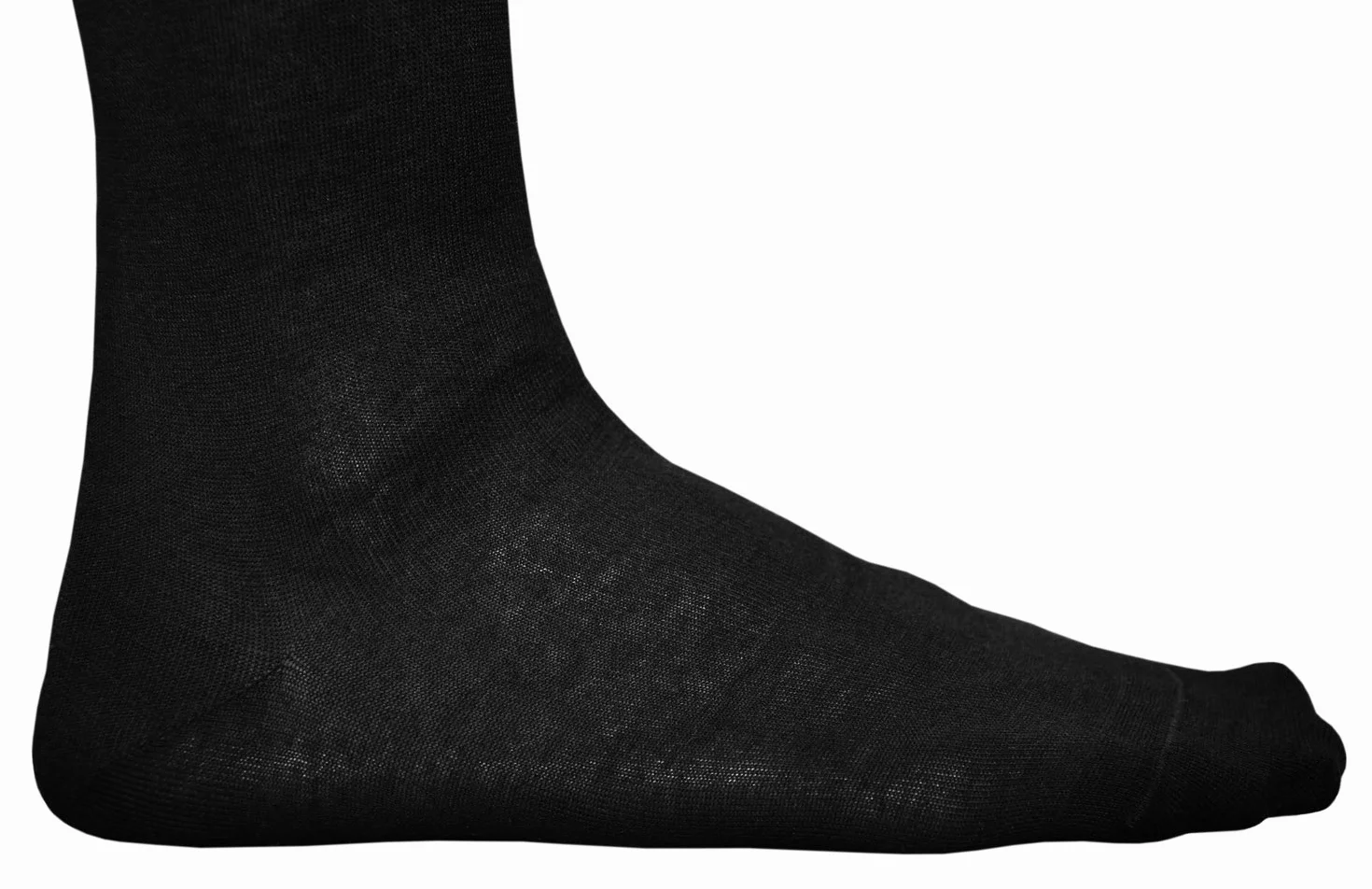 VITSOCKS Podkolanówki 100% BAWEŁNA Męskie Długie Skarpetki do Kolan (2 PARY) Cienkie Miękkie Lekkie