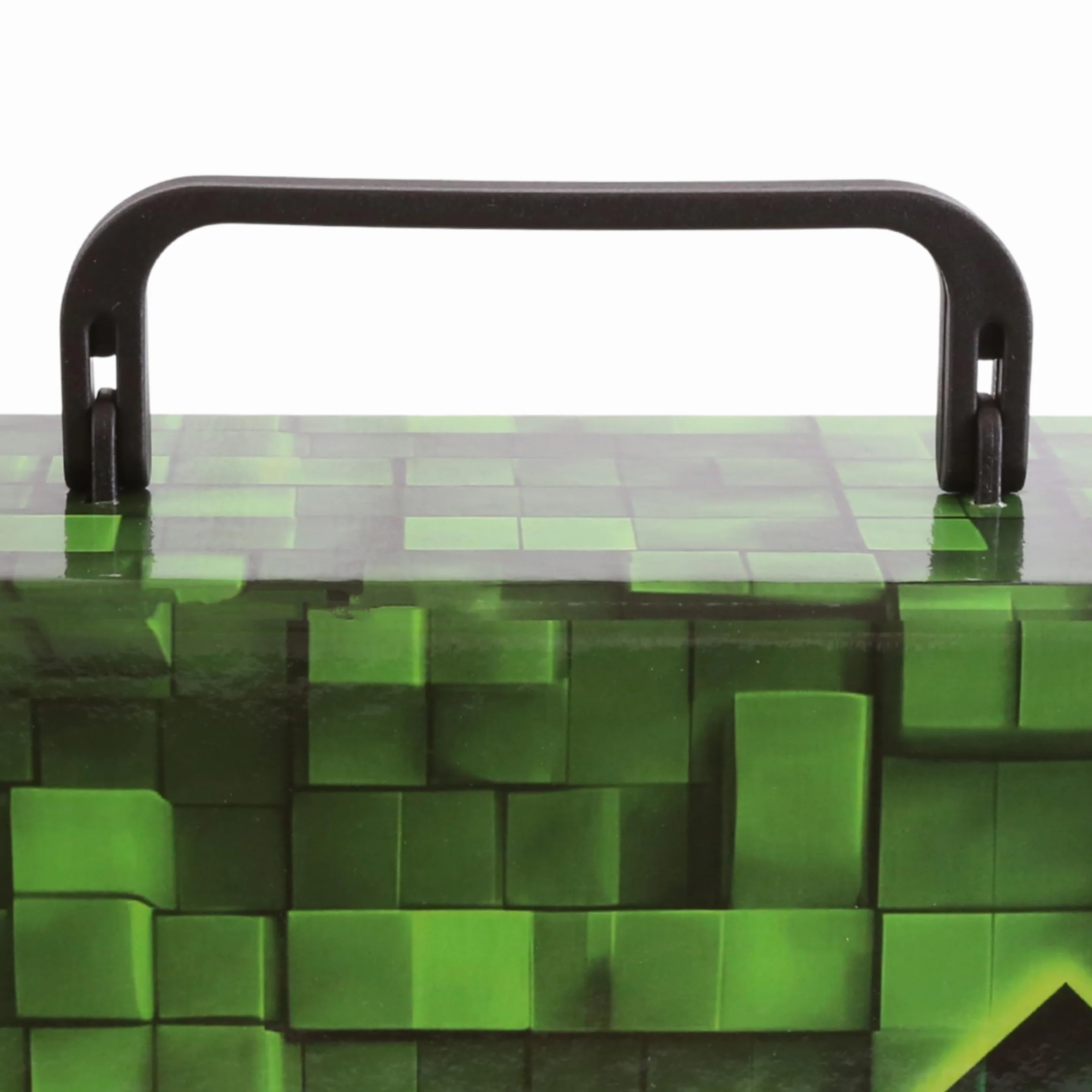 PIXEL GRUBA, szkolna teczka z rączką dla chłopca, sztywna do szkoły DLA GRACZA A4 XXL 9 cm (Pixel)