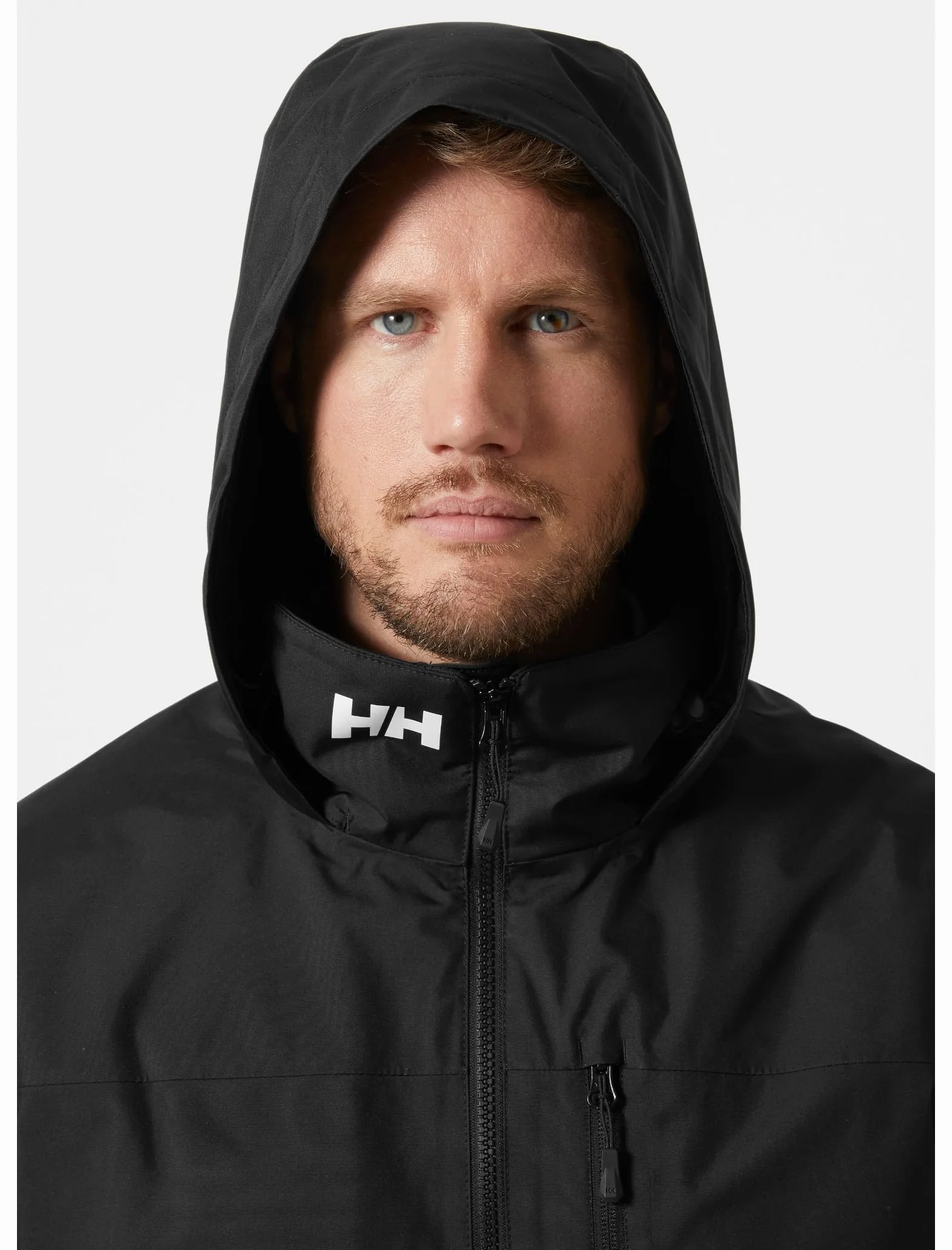 Helly-Hansen Crew Midlayer 2.0 wodoodporne kurtki dla mężczyzn z izolowaną, wiatroszczelną tkaniną żeglarską i pakowanym kapturem