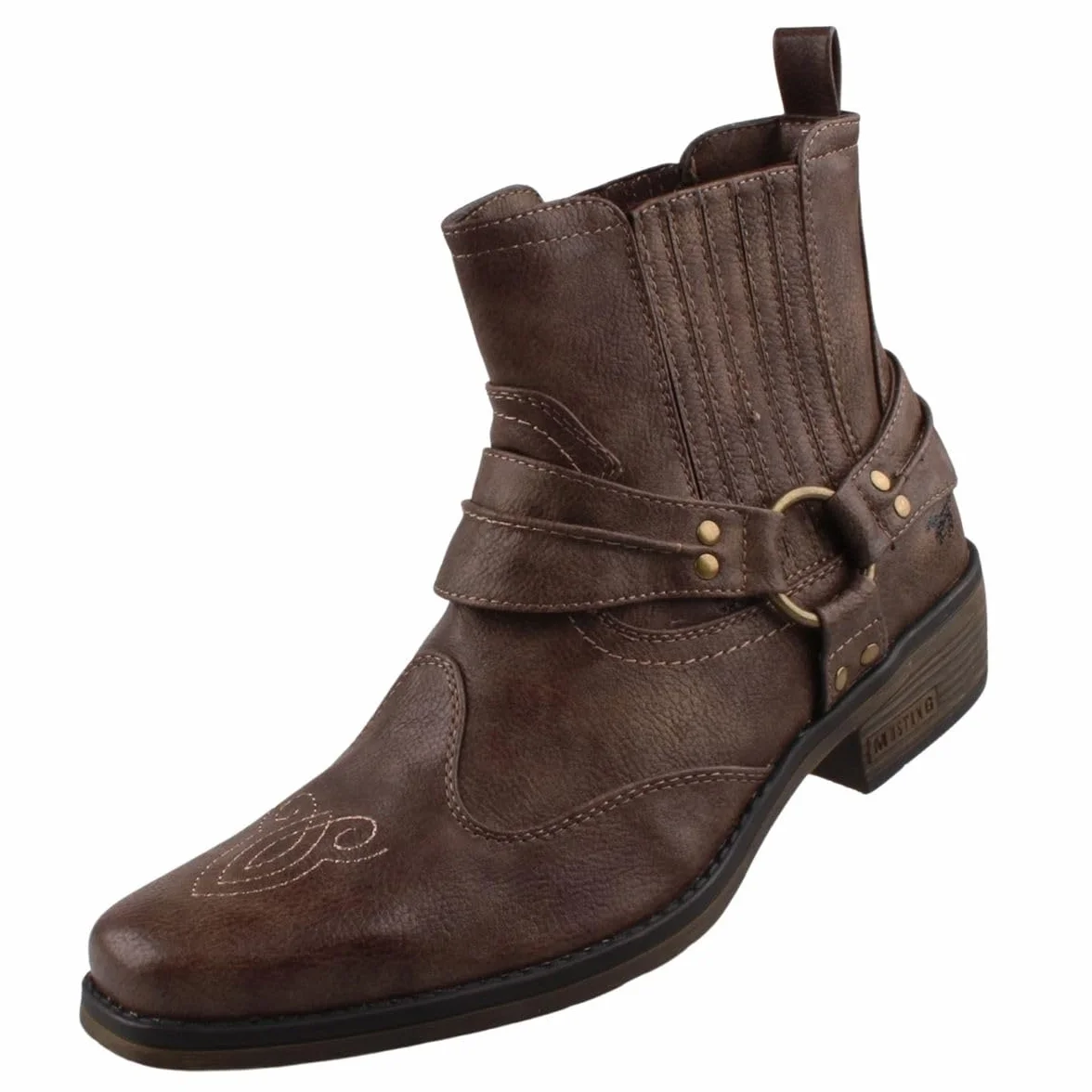 MUSTANG Western botki - Buty kowbojskie Mężczyźni