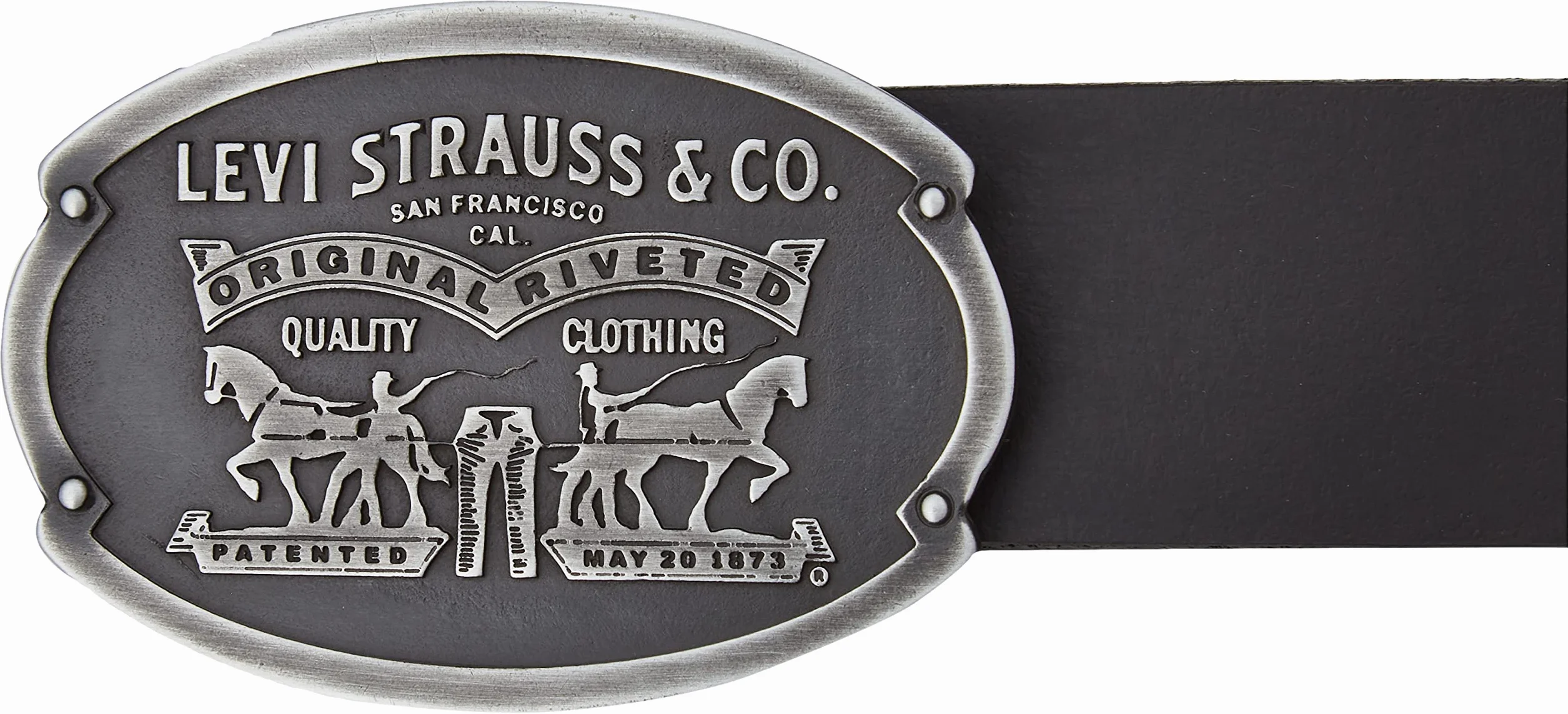 Levi's Billy Plate Belt Belt Męski