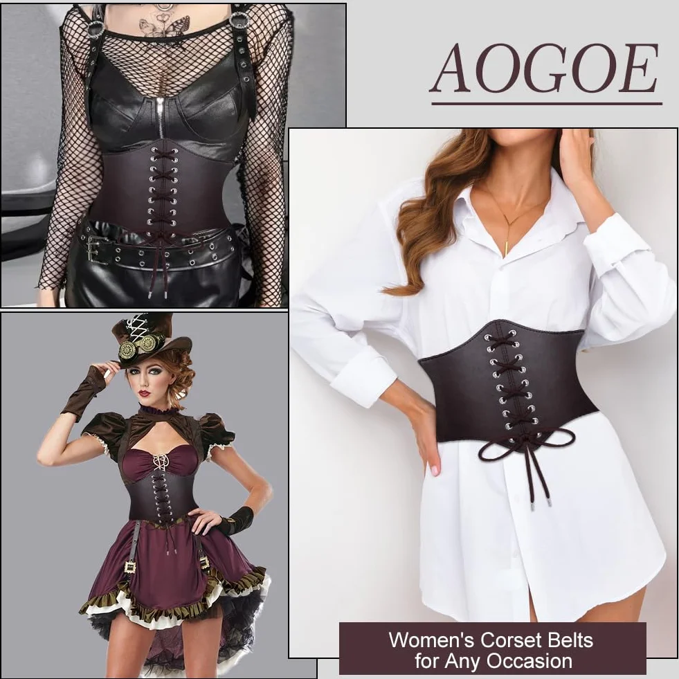 Elastyczny gorset dla kobiet, gorset ze sznurkami dla kobiet, szerokie elastyczne paski gorset pirata kobiety retro gorset na imprezę halloweenową
