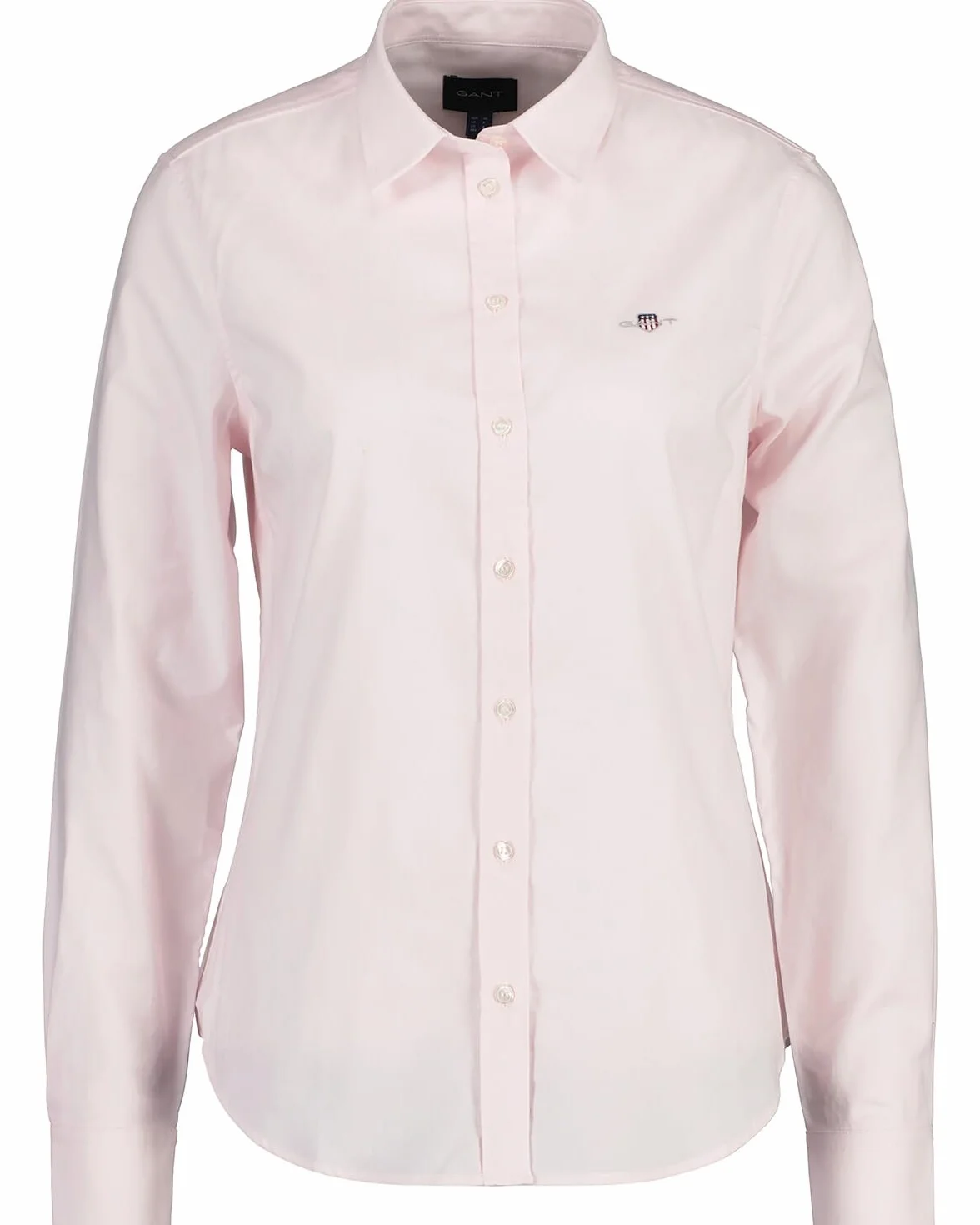 GANT Damska koszulka Slim Stretch Oxford Klasyczna koszula, jasnoróżowa, standardowa, jasnoróżowy, 44