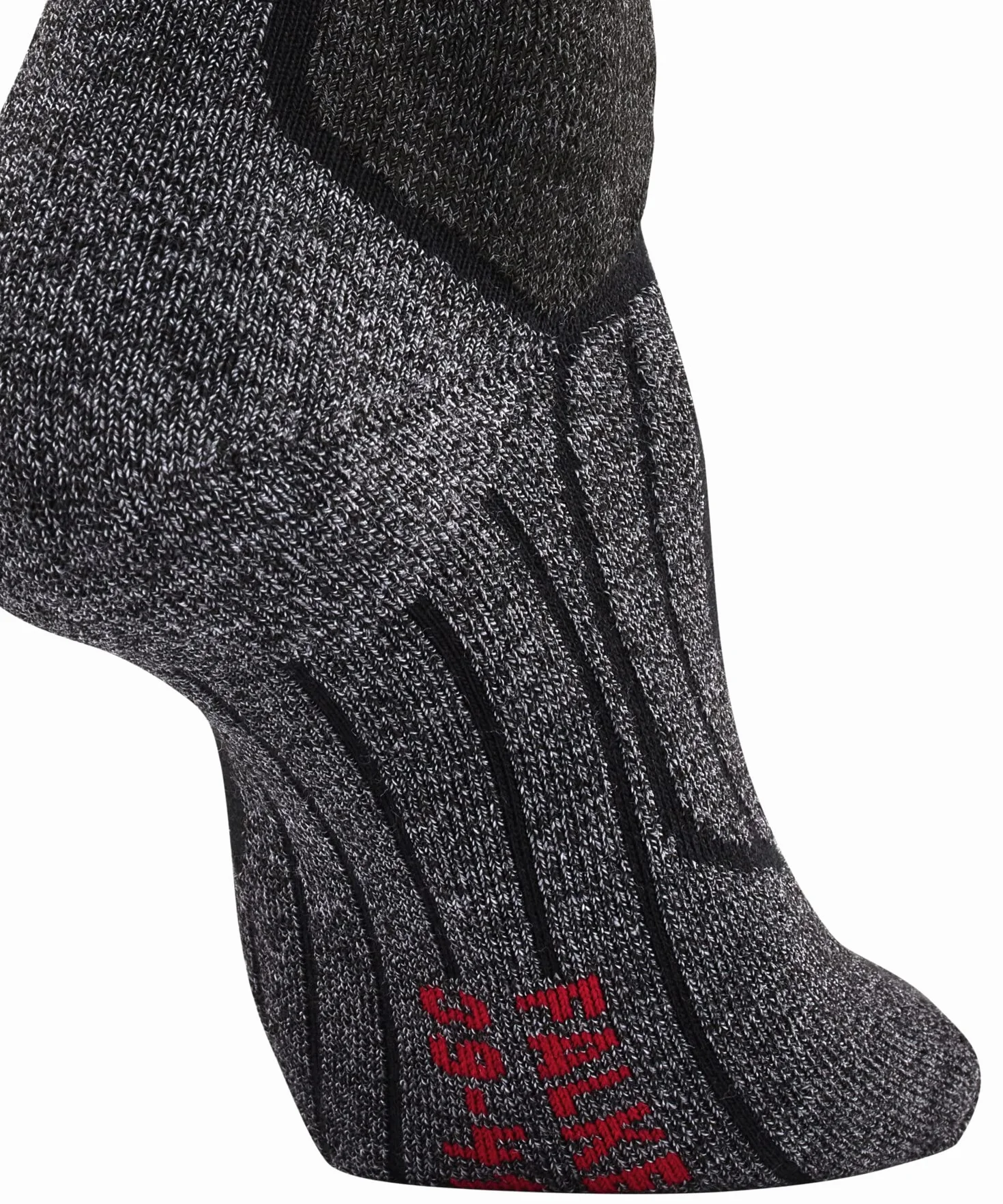 FALKE Kobiety Skarpety narciarskie SK2 Intermediate W Kh Wełna ciepłe grube 1 Para, Czarny Black-Mix 3010, 35-36