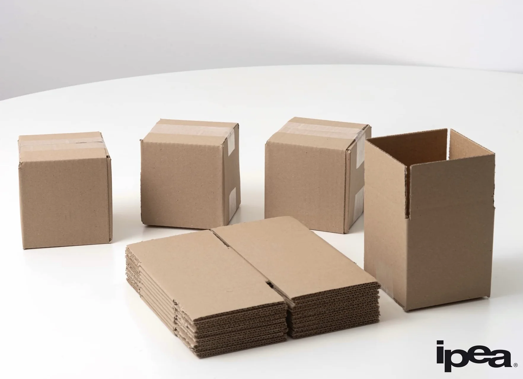 IPEA Małe pudełka kartonowe 12 x 12 x 12 cm do wysyłki, handlu elektronicznego, prezentów - 10 sztuk - wielofunkcyjne kwadratowe pudełka do pakowania przedmiotów, wydarzeń, imprez - opakowanie