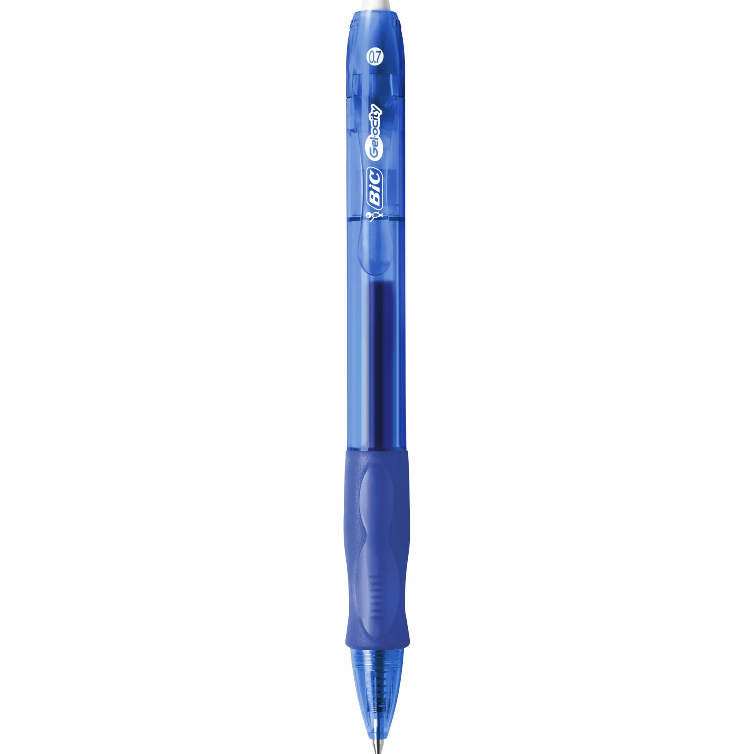 Bic Gel-Ocity 829158 Długopisy Żelowe, Niebieski, 12 sztuk