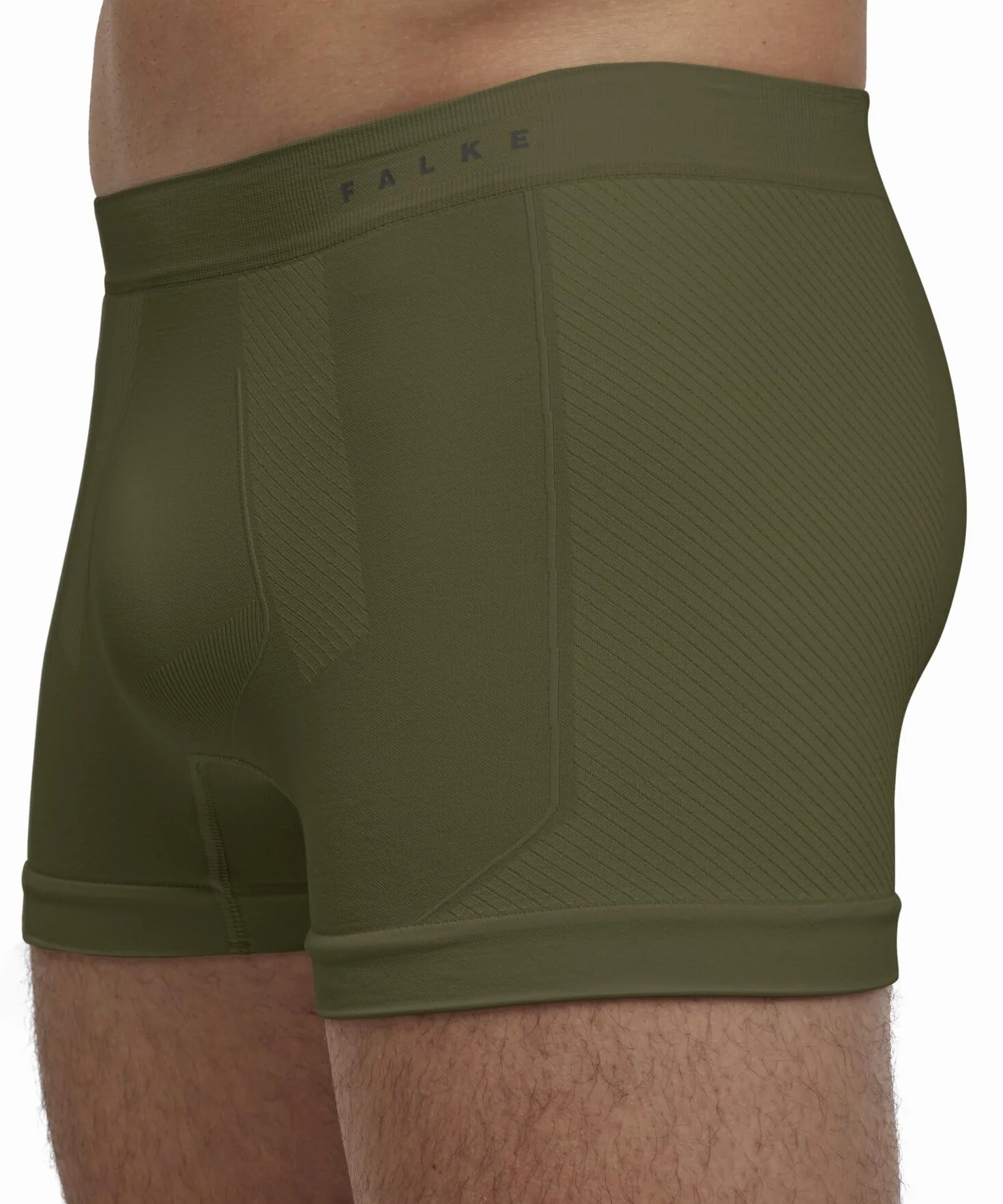 FALKE Mężczyźni Warstwa podstawowa (bielizna) Warm M Bx materiał funkcyjny szybkoschnące chłodzące 1 Sztuka, Zielony Herb 7754, S