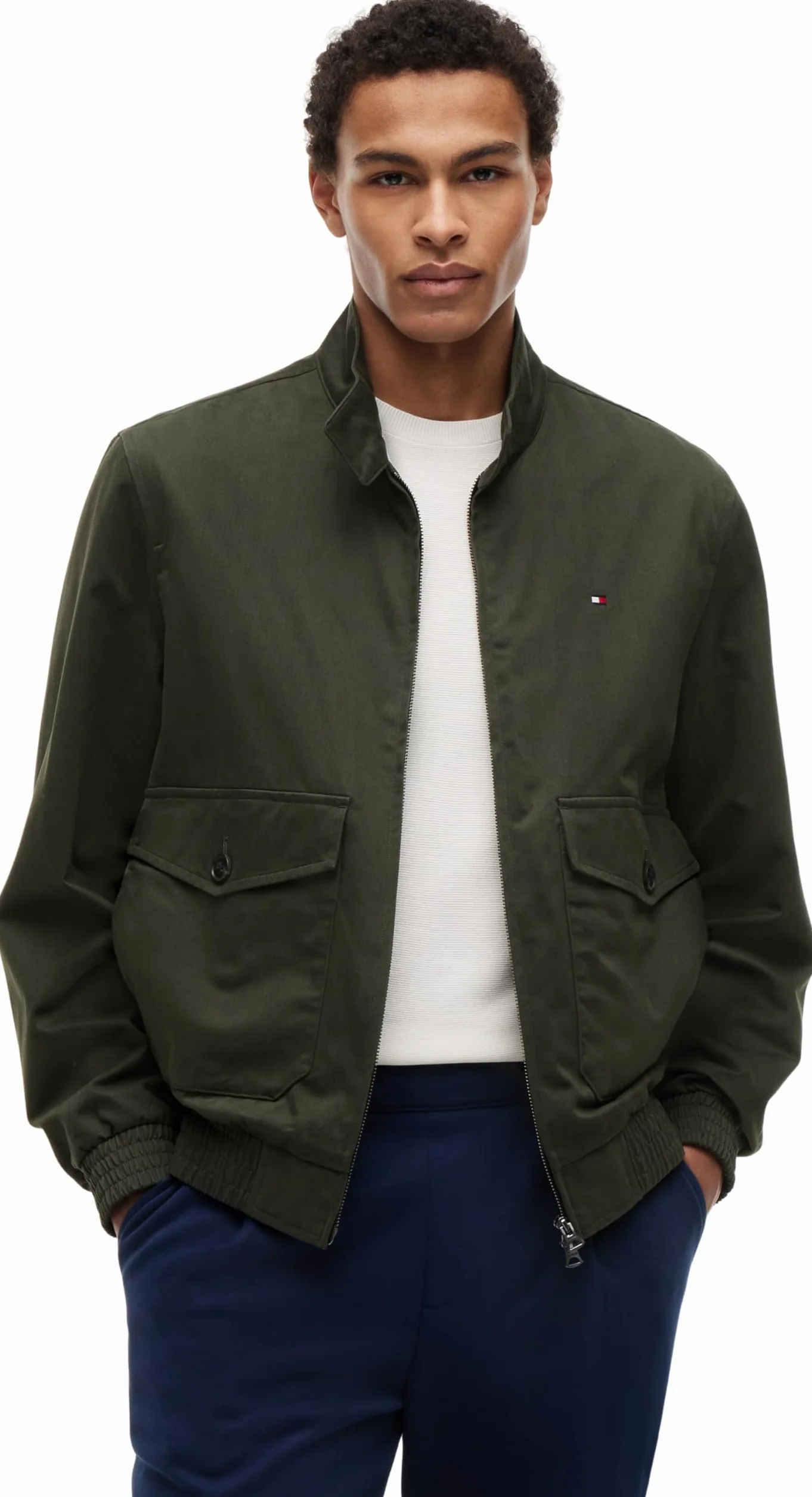 Tommy Hilfiger Inne kurtki Mężczyźni Cotton Harrington Mw0mw42507