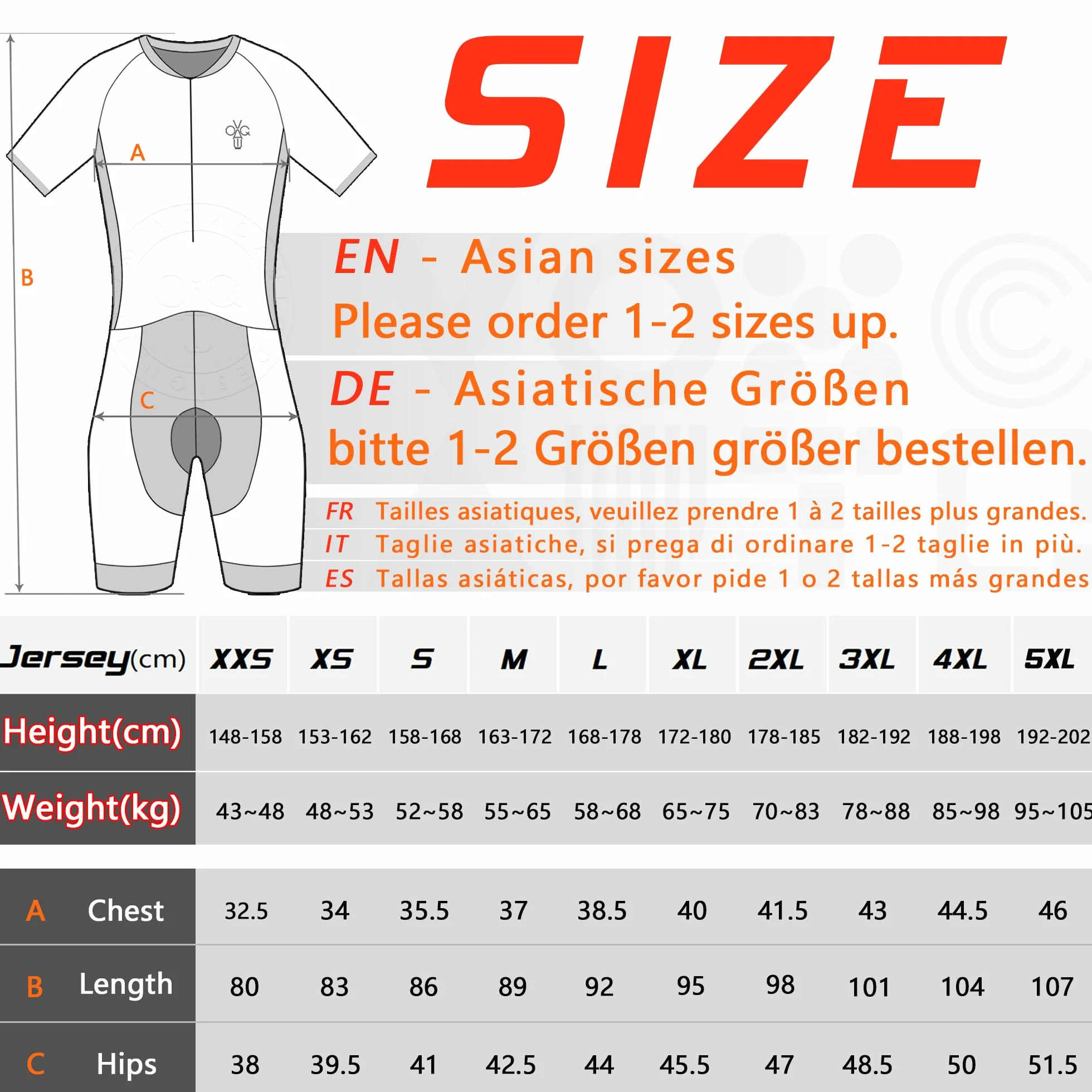 Męski kombinezon rowerowy z wyściółką żelową, kombinezon triathlonowy, męski, triathlonowy, z krótkim rękawem, kombinezon rowerowy z 3 tylnymi kieszeniami, szybkoschnący