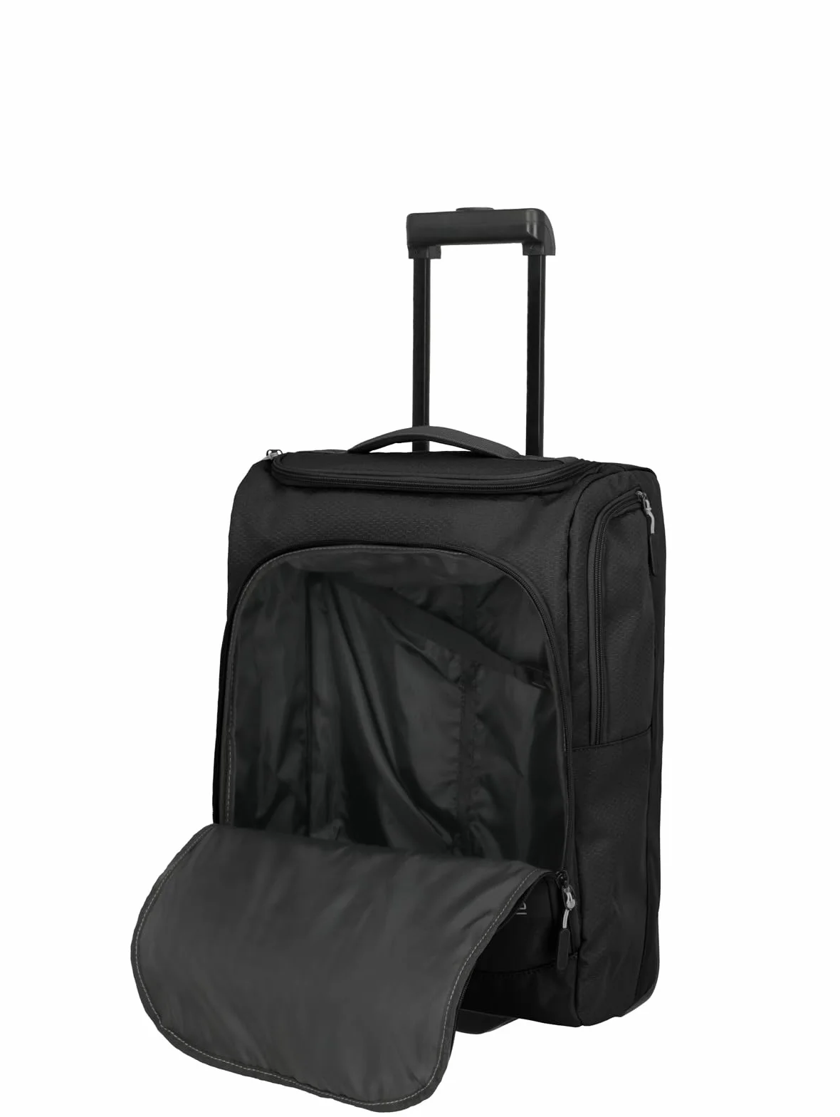 Travelite Torba podróżna na kółkach, duża, czarny, Trolley Reisetasche S (55 cm), torba podróżna na kółkach