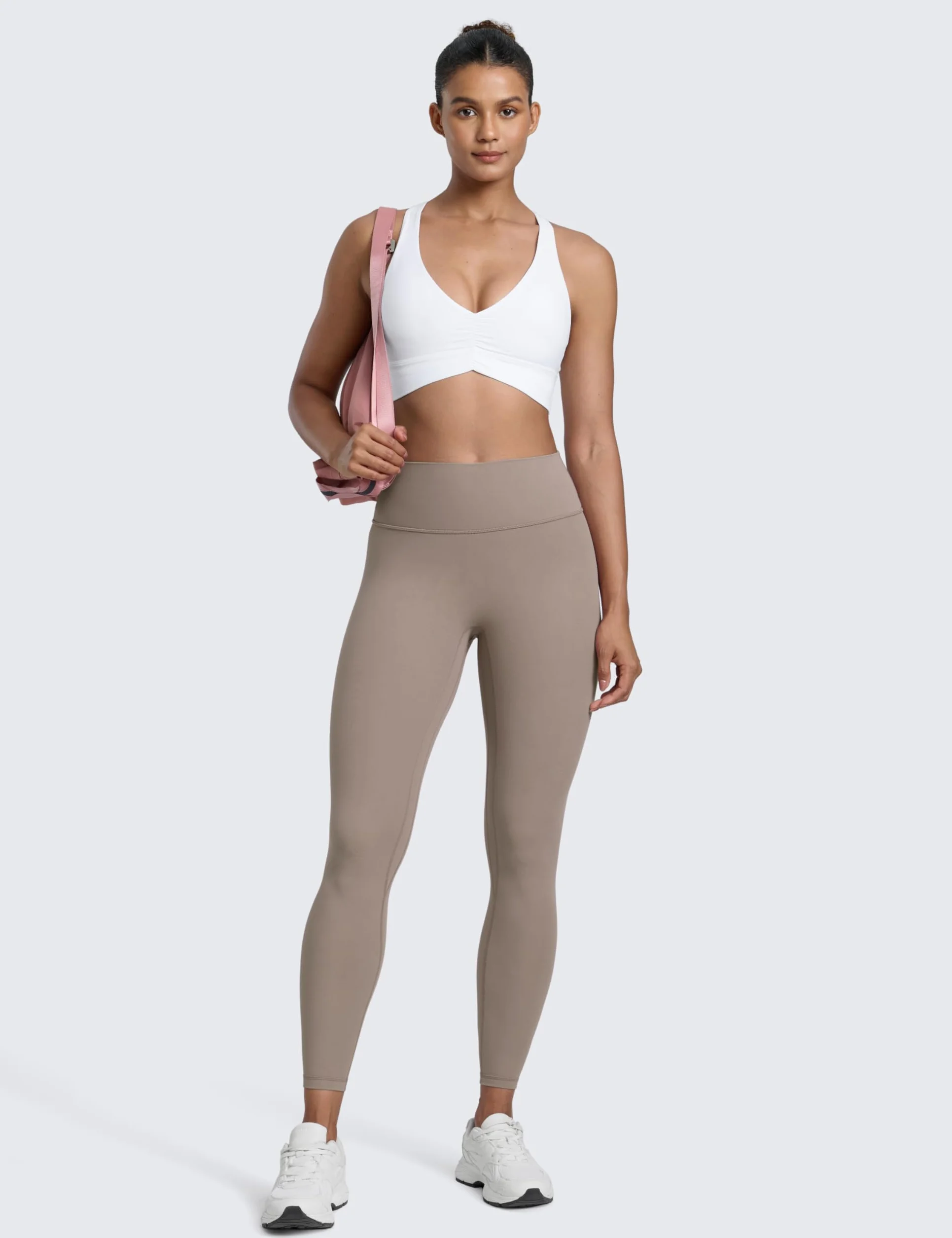 CRZ YOGA Damskie legginsy Secretsculpt Butterlift Scrunch Butt Workout, 25 cali – bez szwów z przodu, z wysokim stanem i wyszczuplającymi pośladkami