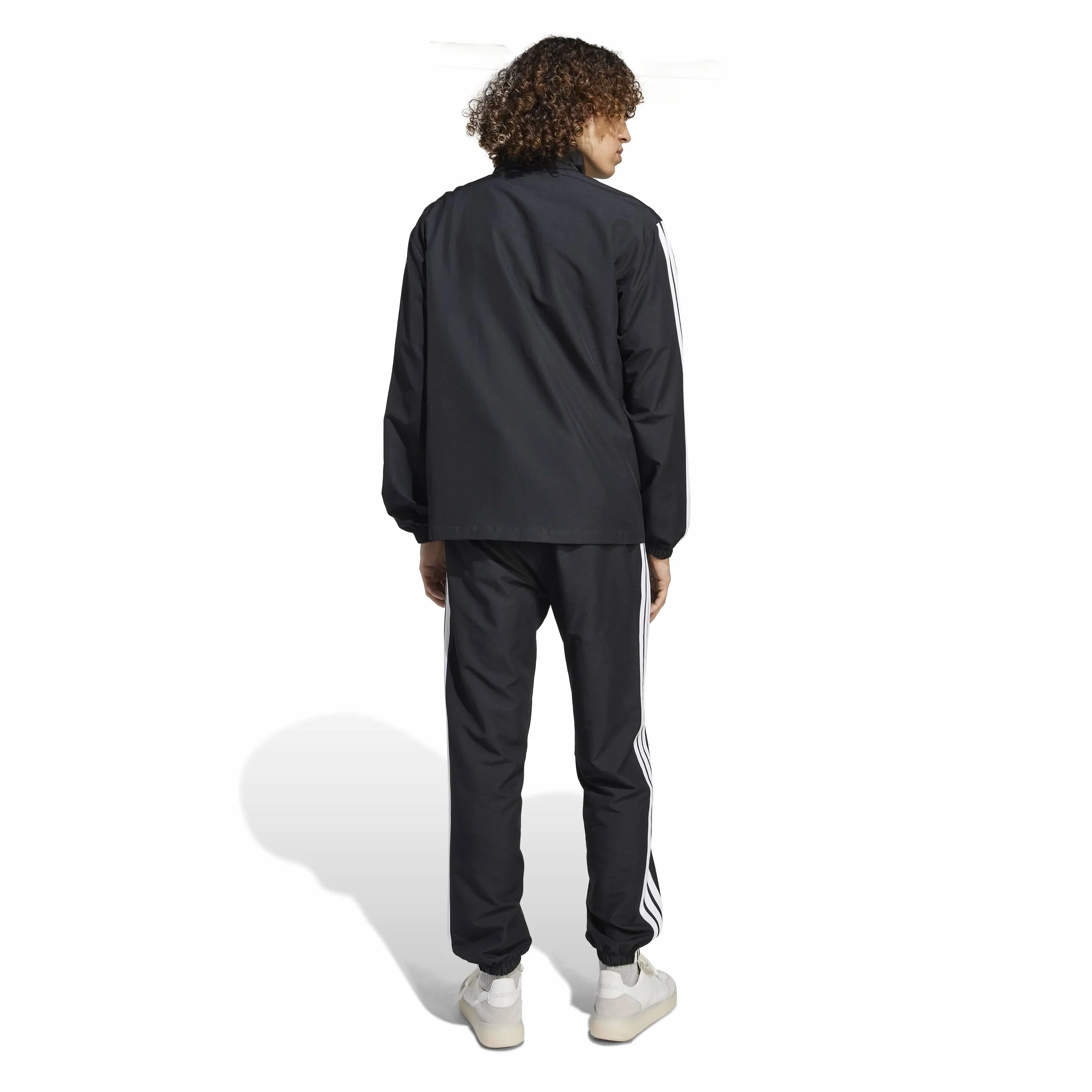 adidas Mężczyźni 3 STRIPES WOVEN TRACKSUITS, black, XXL
