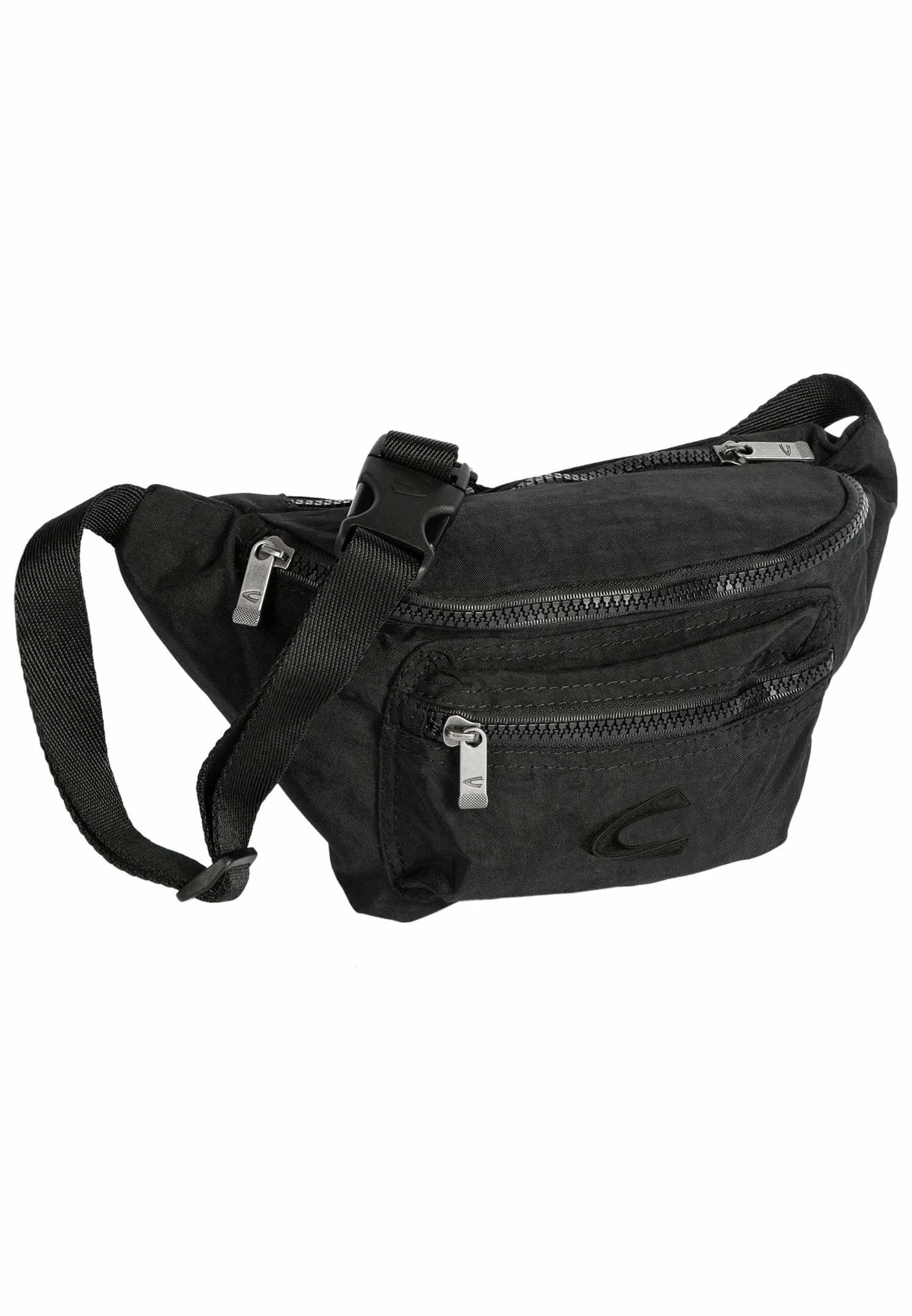 camel active Journey męska torba na pasek, czarny, 29x10x16, 000363