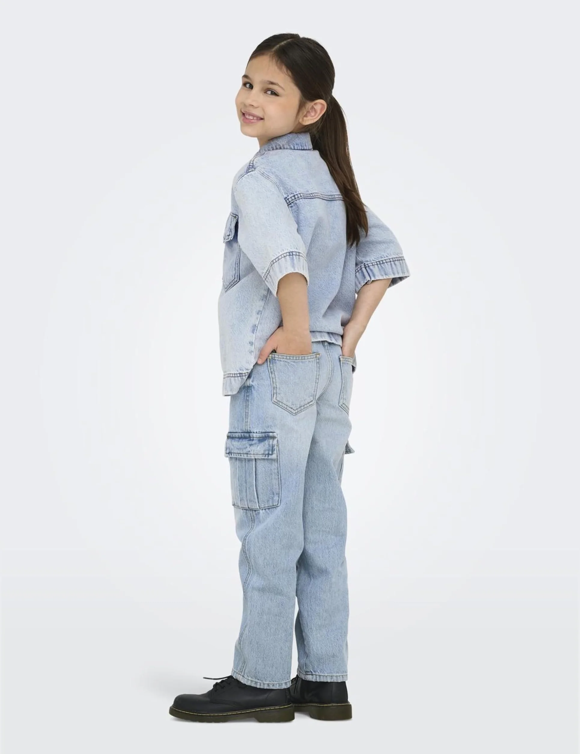 KIDS ONLY Kogharmony Wide Cargo Carrot Azg Noos - Kogharmony Wide Cargo Carrot Azg Noos Kobiety