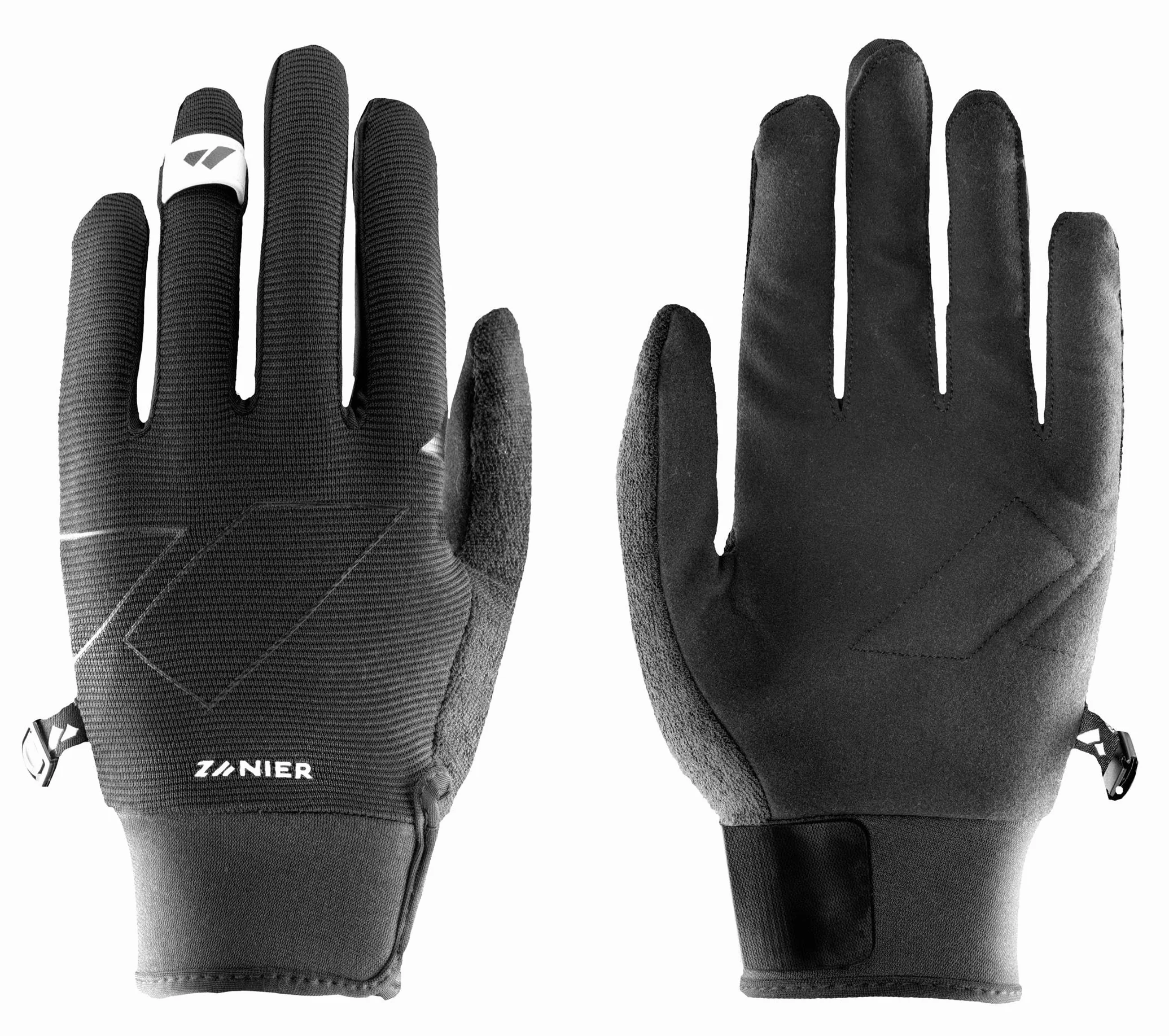 Zanier Unisex – rękawice dla dorosłych 40029-2000-8,5, czarne, 8,5