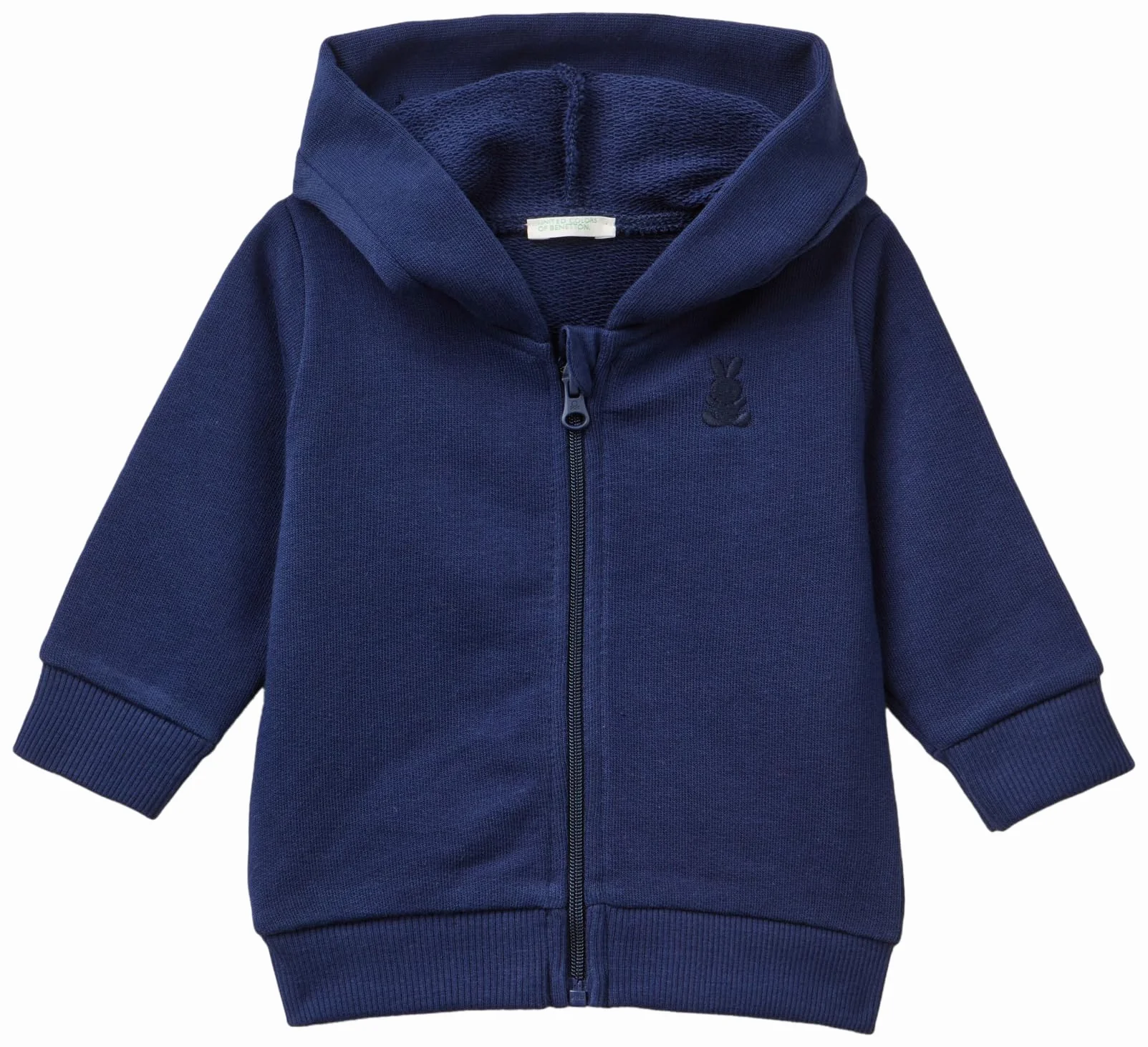 United Colors of Benetton Bluza z kapturem Uniseks - niemowlęta Giacca C/Capp M/L 3j70a5017