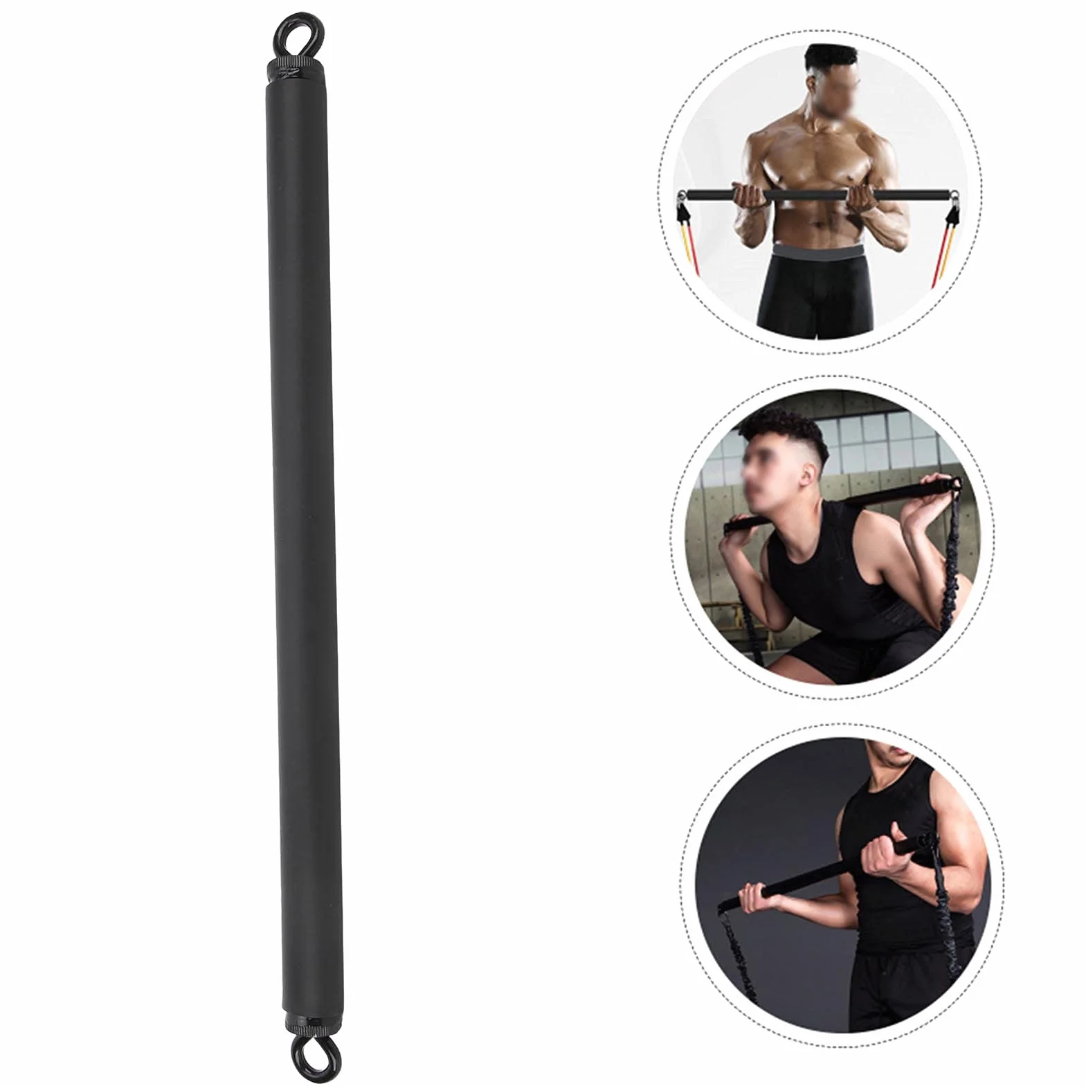 Pilates Fitness Bar, wielofunkcyjna joga Rally Bar Body Sculpting dla domu