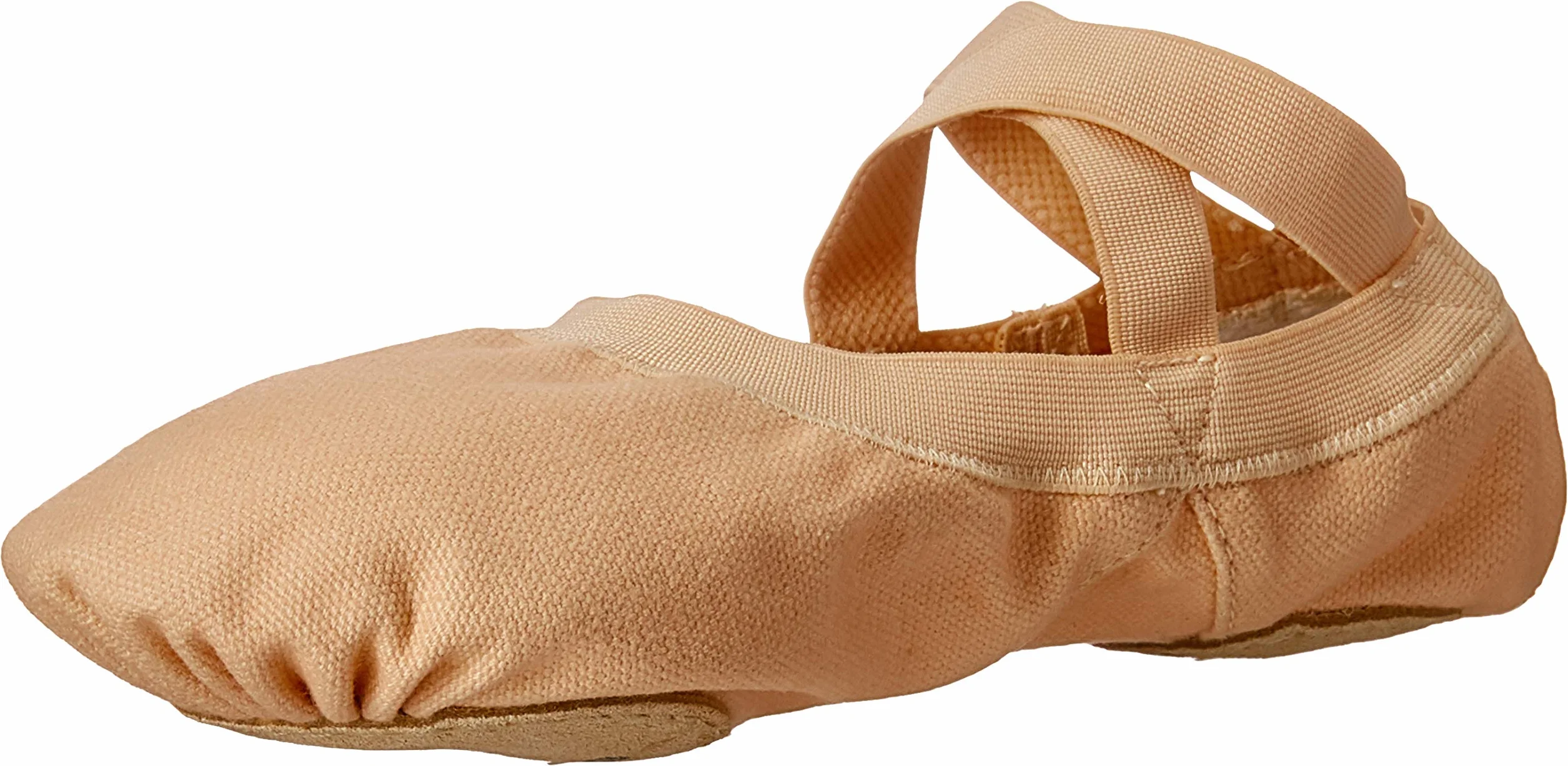 Bloch Women's Pro Elastic, Flesh, 4,5